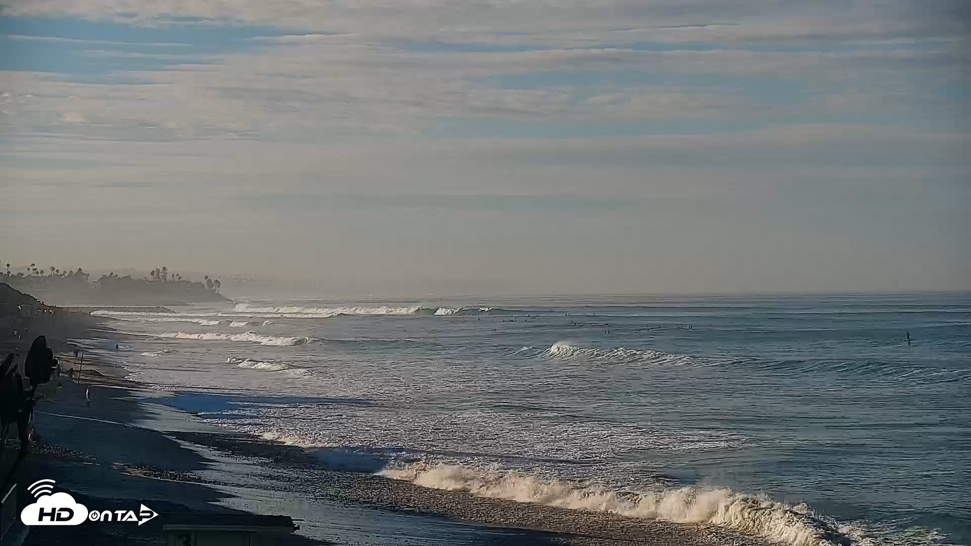 Snapshot of Carlsbad Beach Surf Live Webcam taken Sep 5, 2026, 7:48am PDT