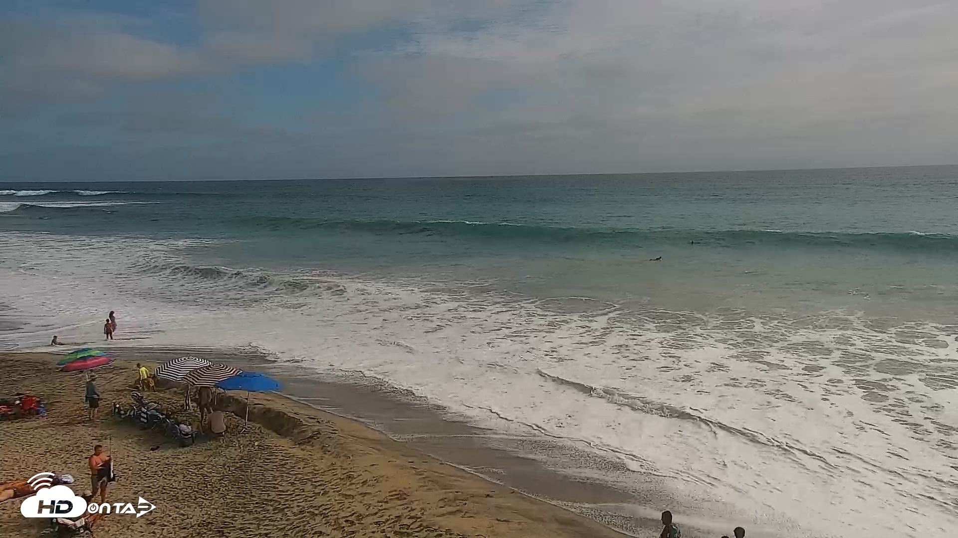 Snapshot of Carlsbad Beach Surf Live Webcam taken Jul 25, 2026, 4:51pm PDT