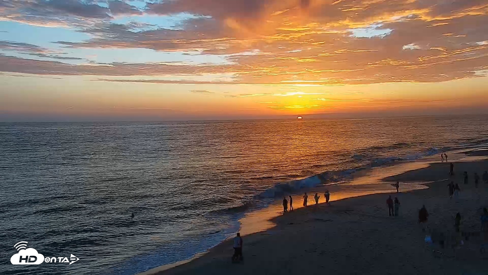 Snapshot of Carlsbad Beach Surf Live Webcam taken Jul 12, 2026, 8:00pm PDT