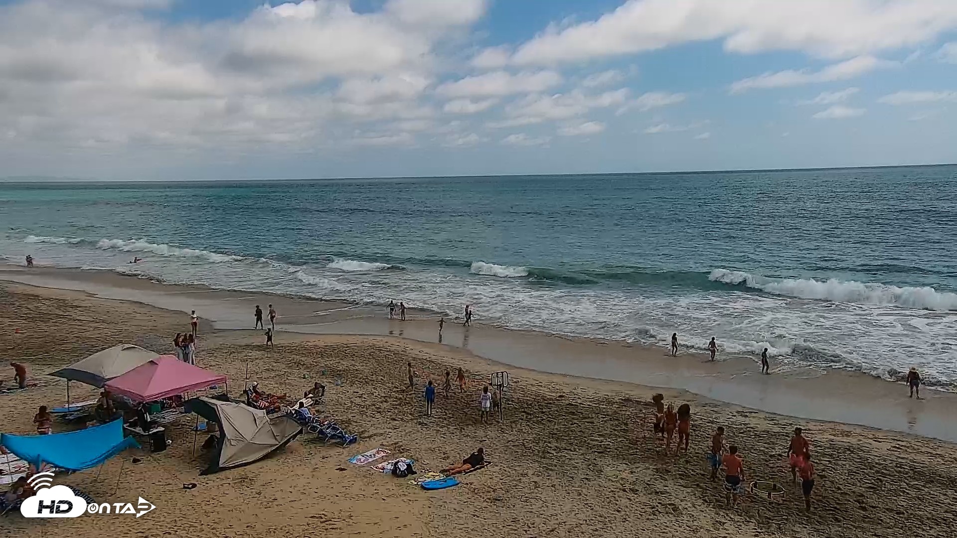 Snapshot of Carlsbad Beach Surf Live Webcam taken Jul 1, 2026, 3:20pm PDT