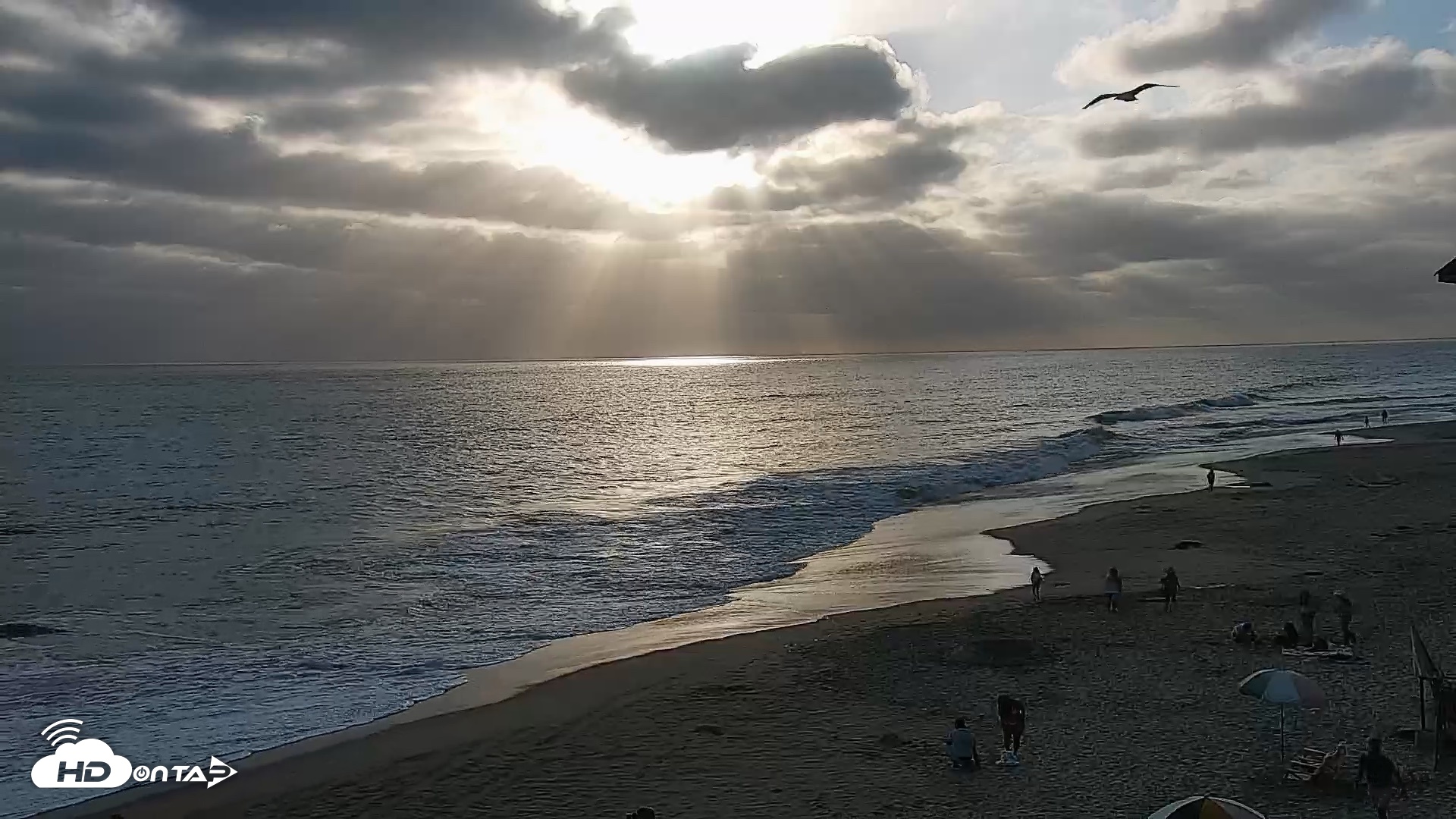 Snapshot of Carlsbad Beach Surf Live Webcam taken Jun 29, 2026, 7:03pm PDT