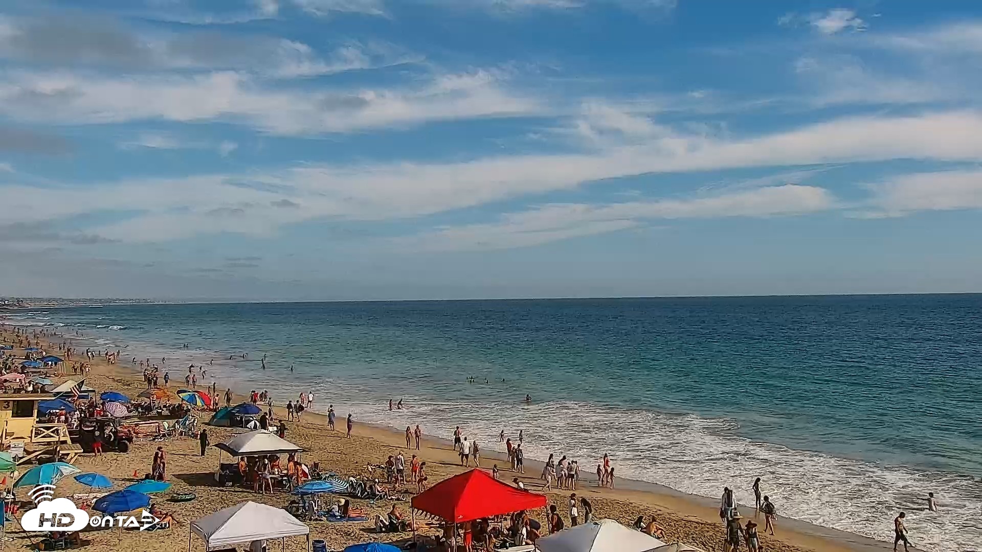 Snapshot of Carlsbad Beach Surf Live Webcam taken Jul 4, 2026, 5:12pm PDT
