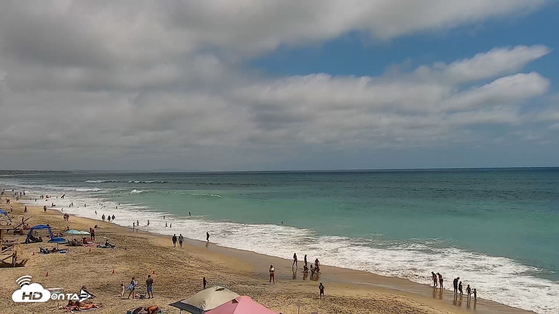 Snapshot of Carlsbad Beach Surf Live Webcam taken Jul 1, 2026, 3:14pm PDT