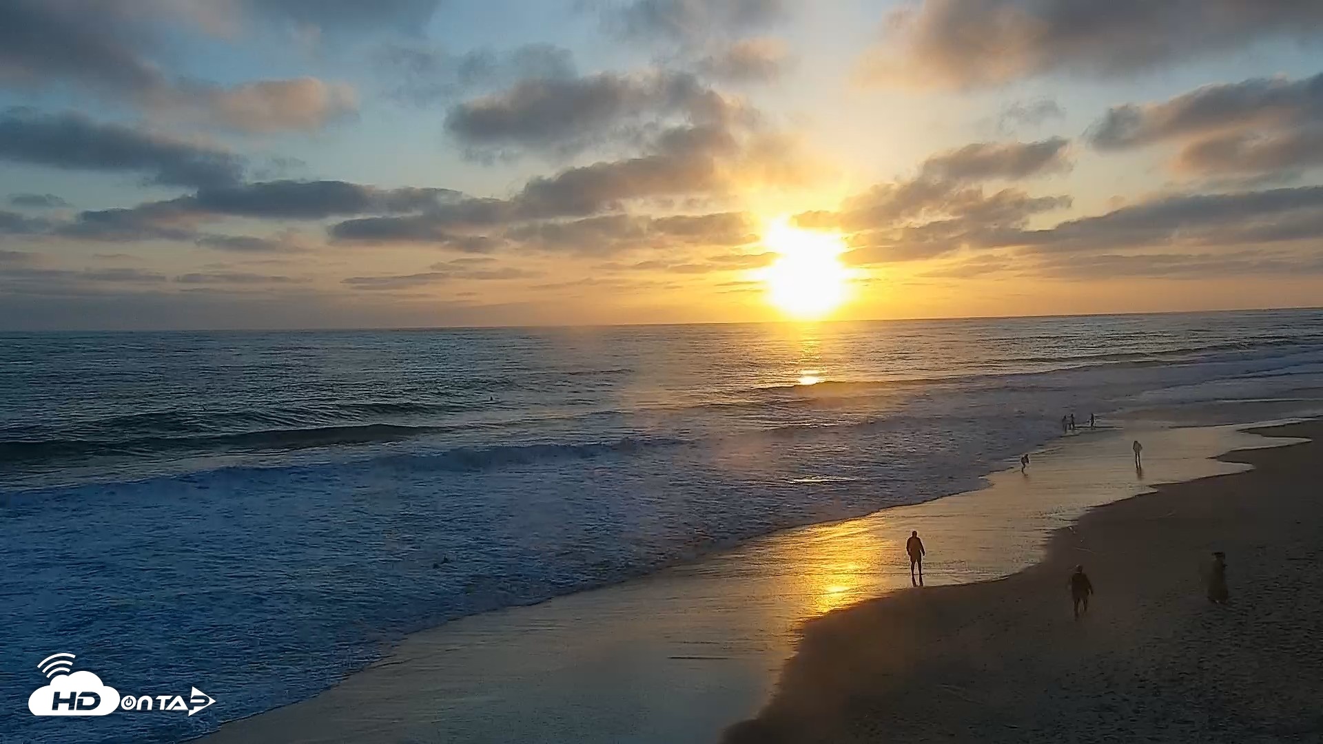 Snapshot of Carlsbad Beach Surf Live Webcam taken Jun 9, 2026, 7:48pm PDT