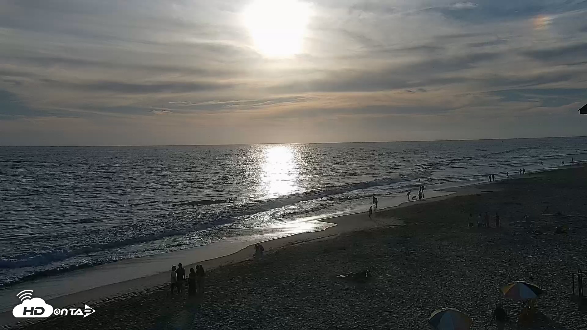 Snapshot of Carlsbad Beach Surf Live Webcam taken Jul 3, 2026, 7:02pm PDT