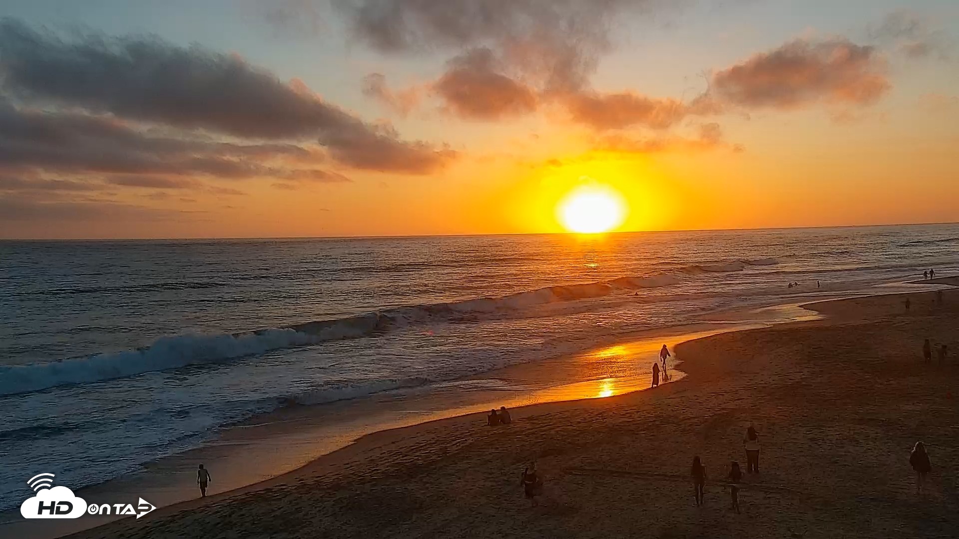 Snapshot of Carlsbad Beach Surf Live Webcam taken Jul 7, 2026, 8:00pm PDT