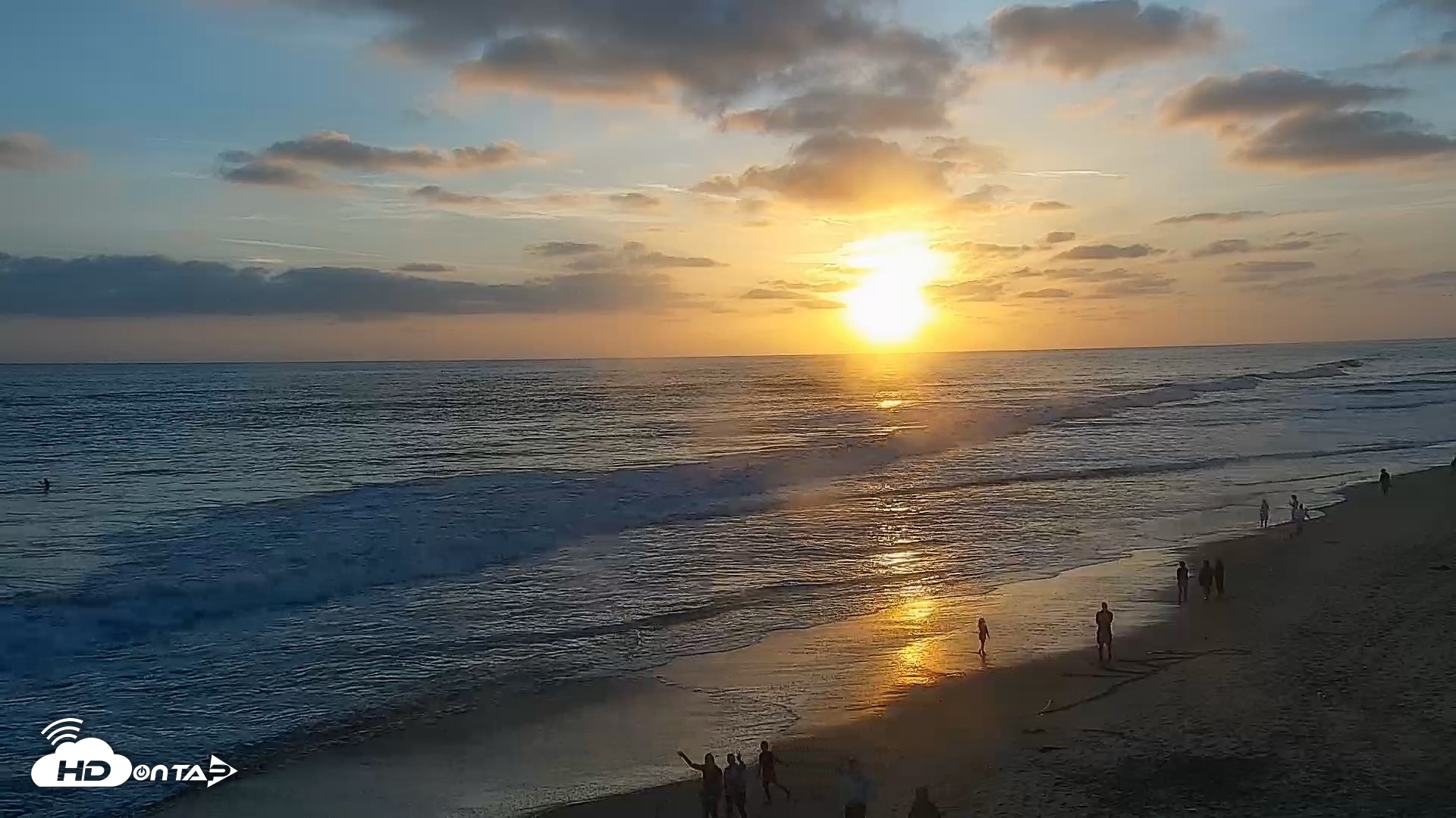 Snapshot of Carlsbad Beach Surf Live Webcam taken Jun 8, 2026, 7:45pm PDT