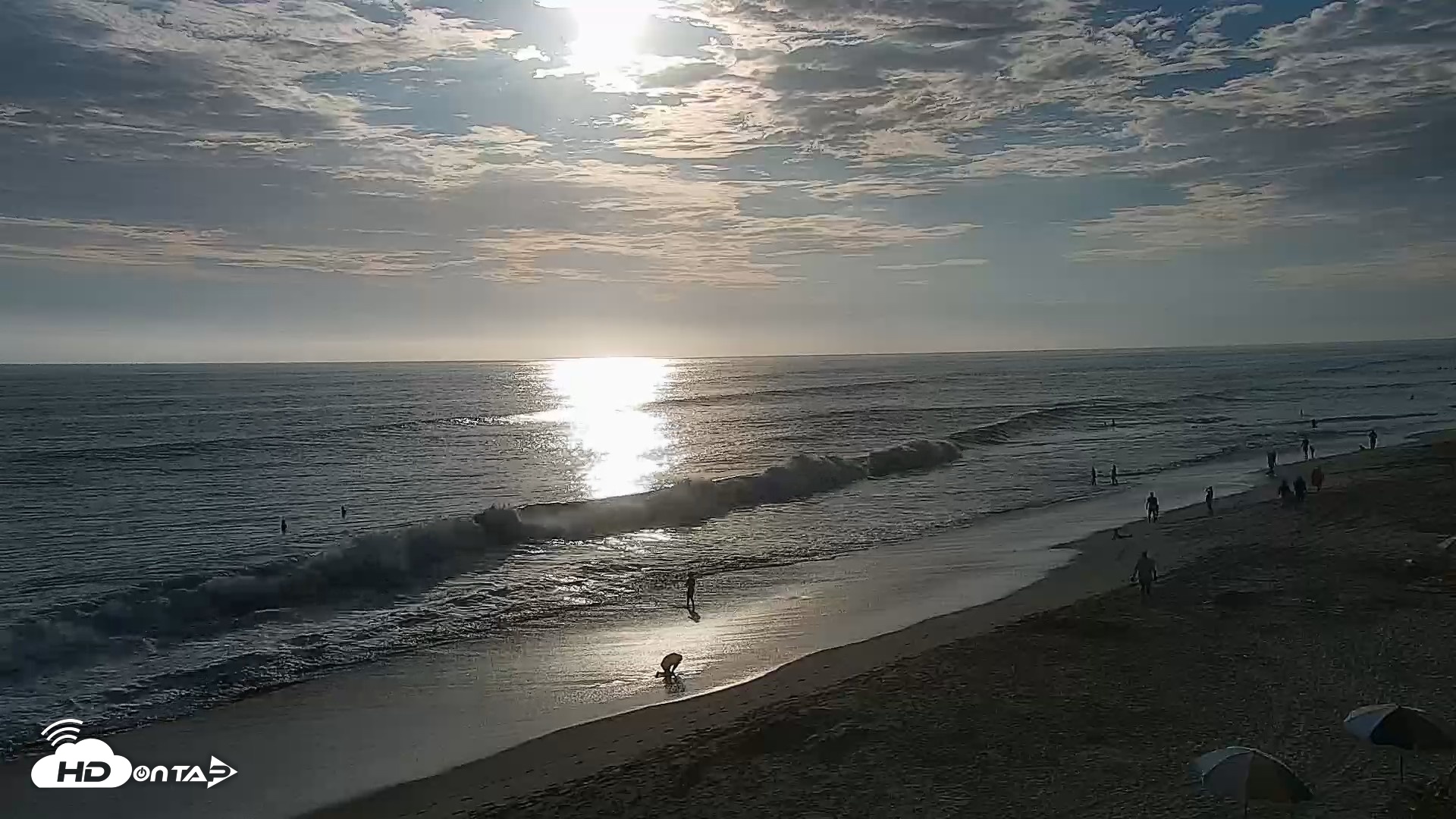 Snapshot of Carlsbad Beach Surf Live Webcam taken Jul 20, 2026, 6:48pm PDT