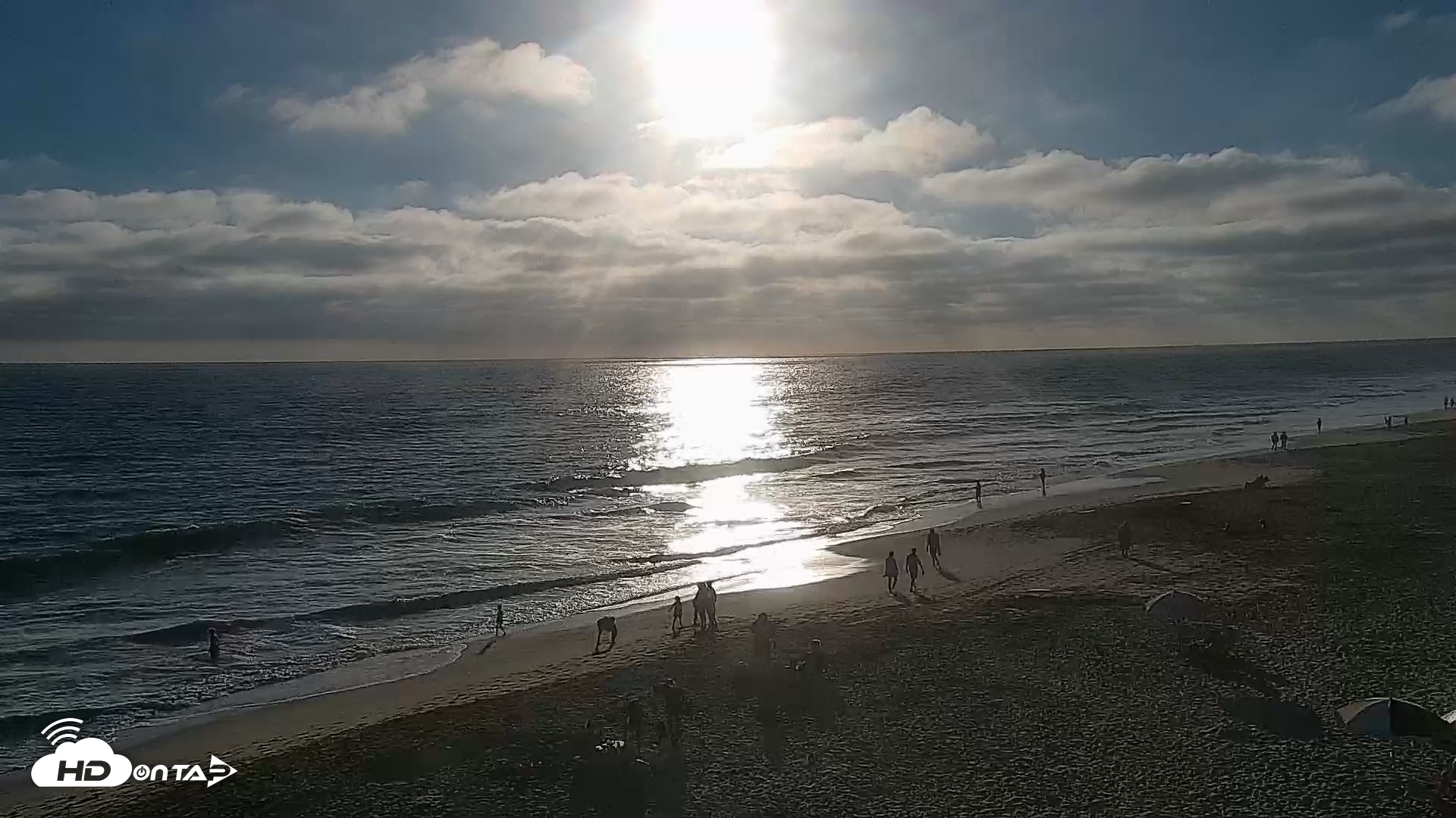 Snapshot of Carlsbad Beach Surf Live Webcam taken Jul 5, 2026, 7:03pm PDT