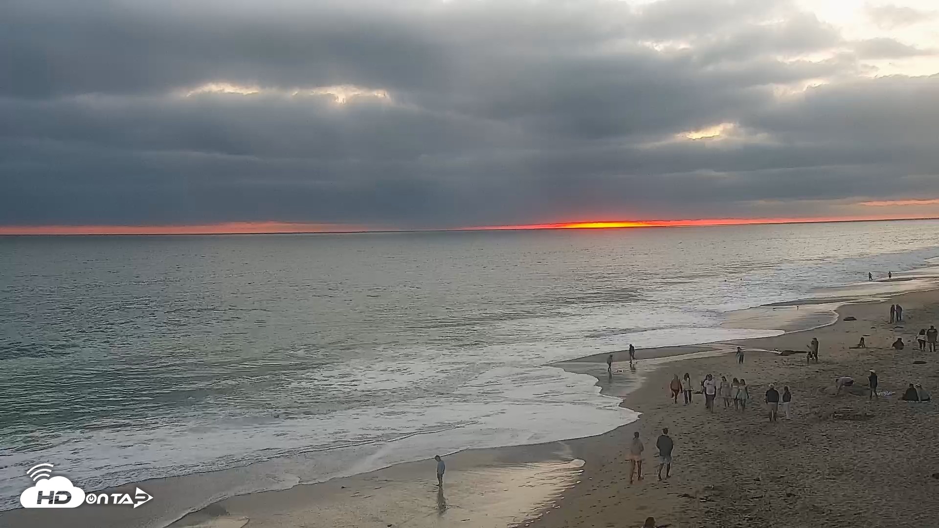 Snapshot of Carlsbad Beach Surf Live Webcam taken Jun 26, 2026, 7:58pm PDT