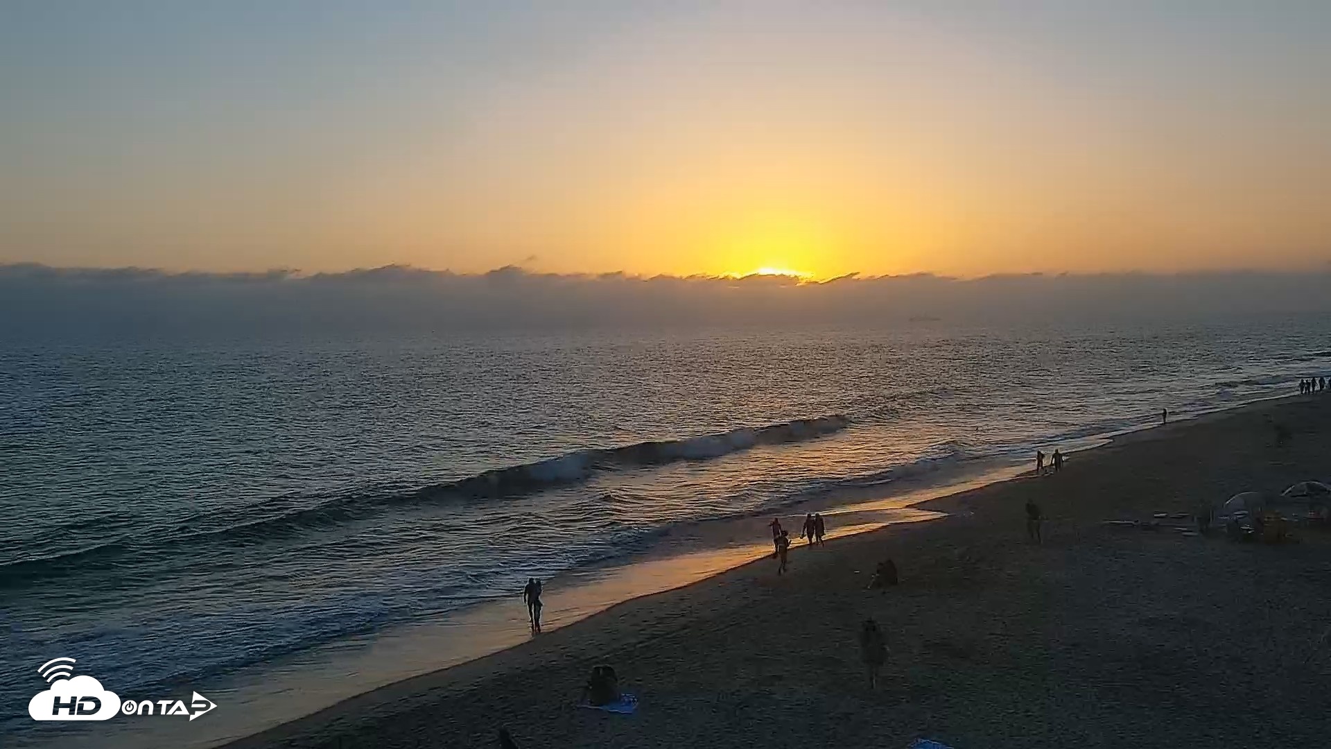 Snapshot of Carlsbad Beach Surf Live Webcam taken Jul 16, 2026, 7:50pm PDT