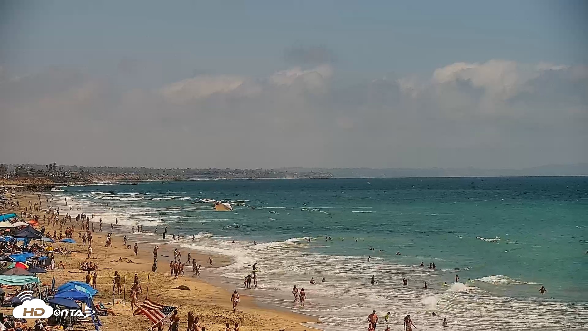 Snapshot of Carlsbad Beach Surf Live Webcam taken Jun 30, 2026, 3:05pm PDT