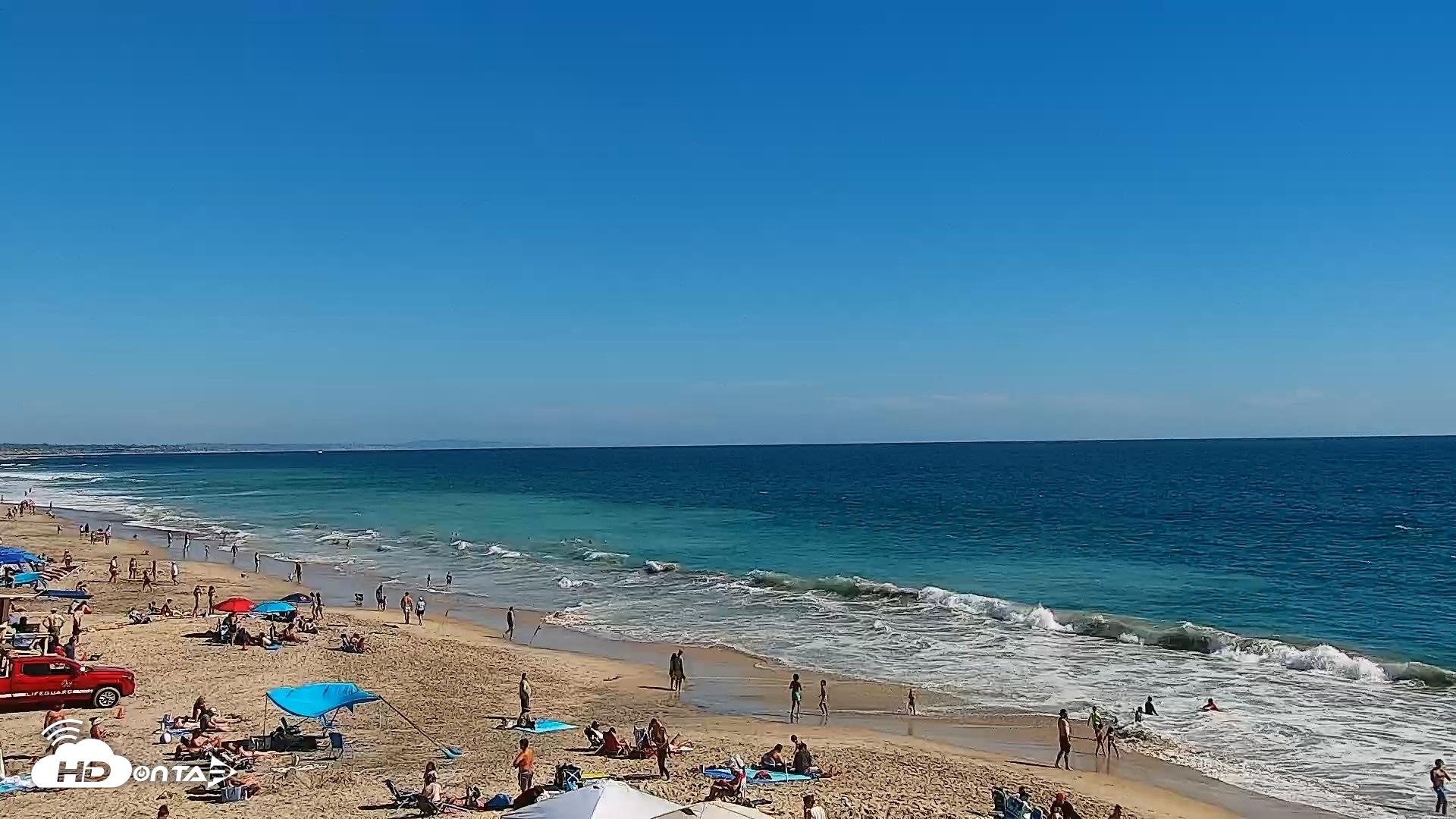 Snapshot of Carlsbad Beach Surf Live Webcam taken Jul 2, 2026, 4:26pm PDT