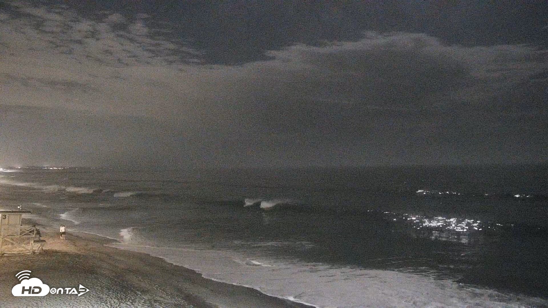 Snapshot of Carlsbad Beach Surf Live Webcam taken Aug 23, 2026, 10:14pm PDT