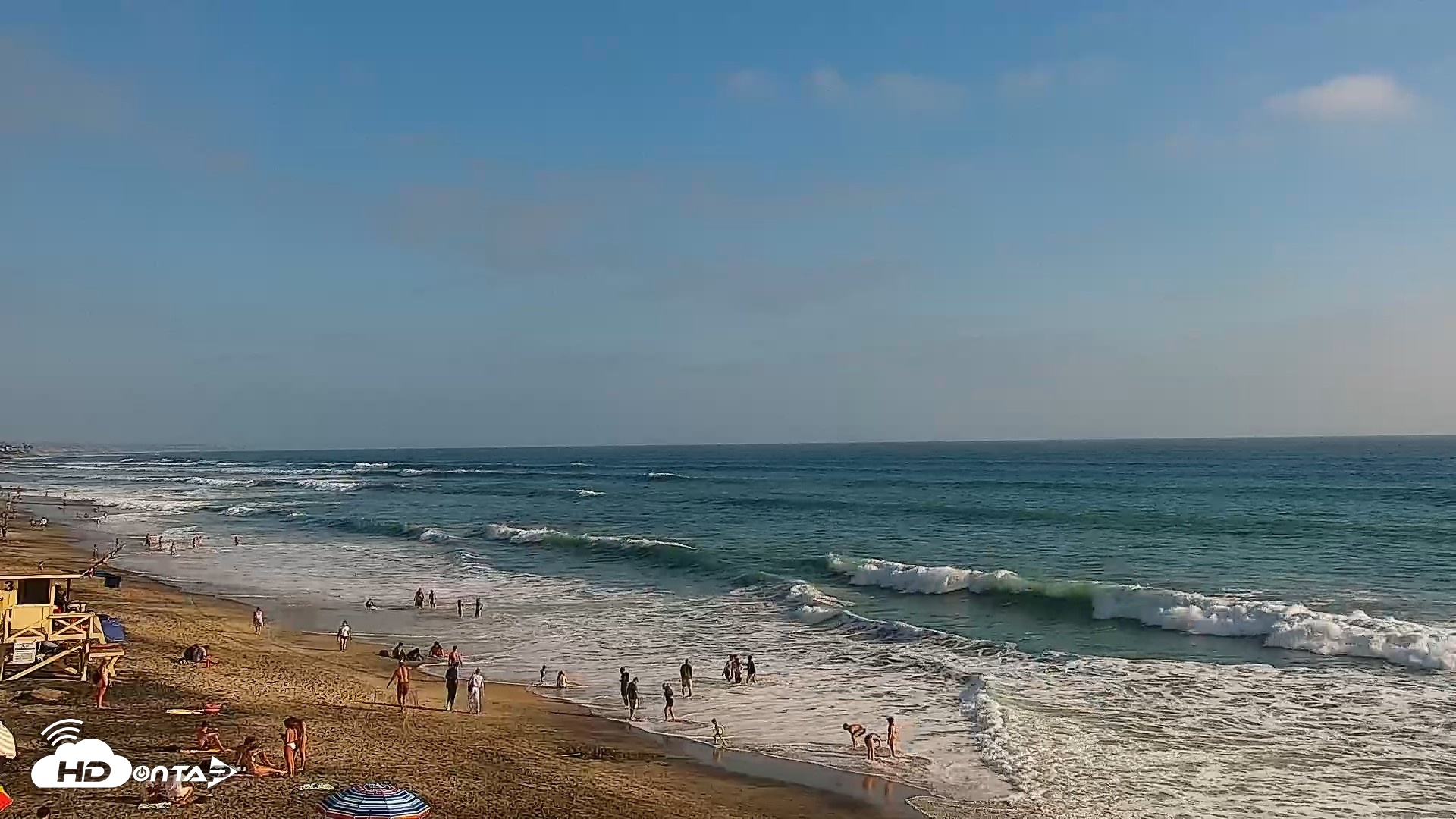 Snapshot of Carlsbad Beach Surf Live Webcam taken Aug 30, 2026, 5:40pm PDT