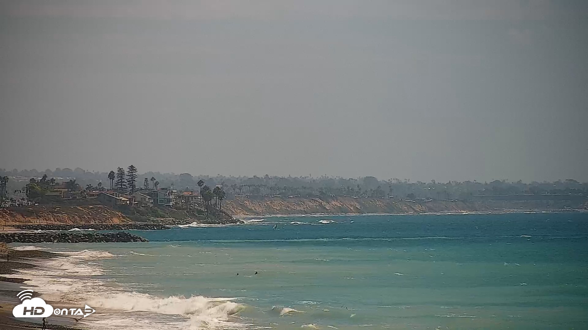 Snapshot of Carlsbad Beach Surf Live Webcam taken Sep 1, 2026, 1:58pm PDT