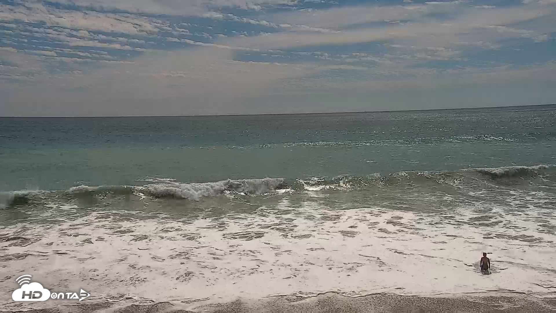 Snapshot of Carlsbad Beach Surf Live Webcam taken Aug 15, 2026, 2:57pm PDT