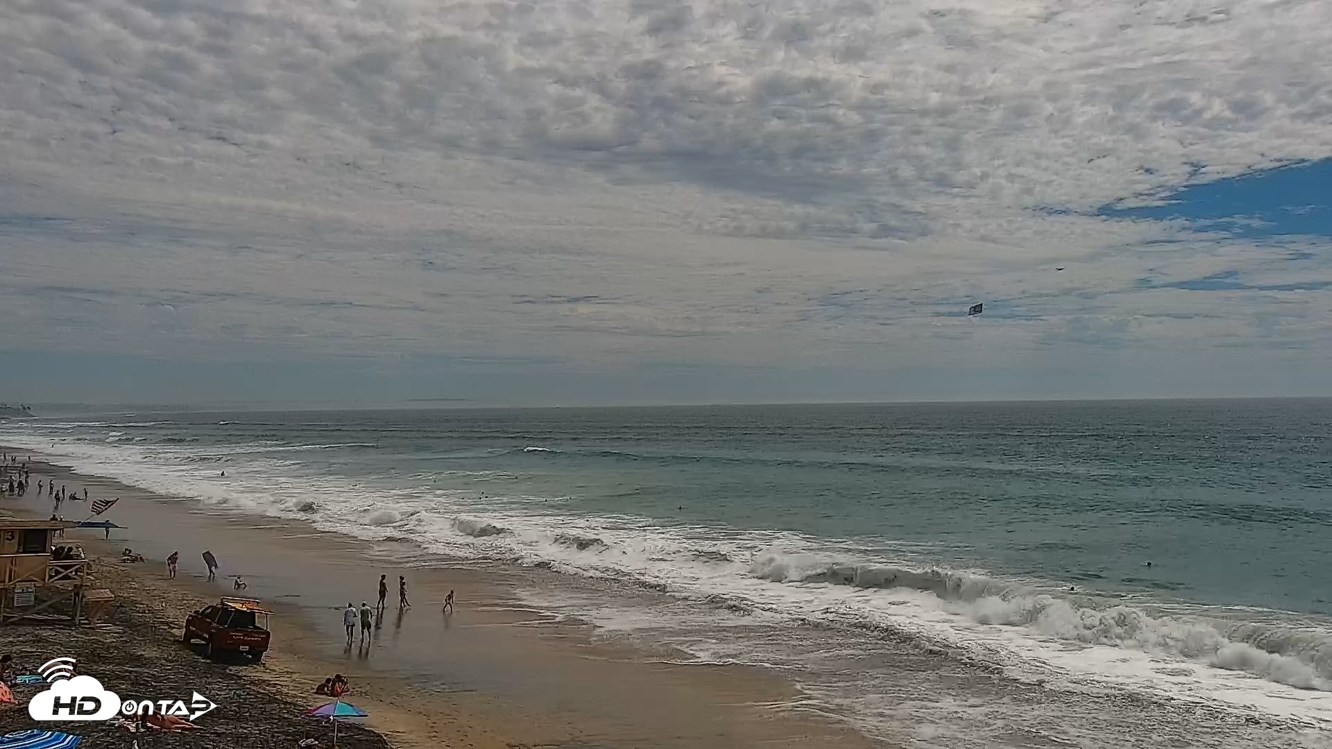Snapshot of Carlsbad Beach Surf Live Webcam taken Sep 7, 2026, 1:48pm PDT