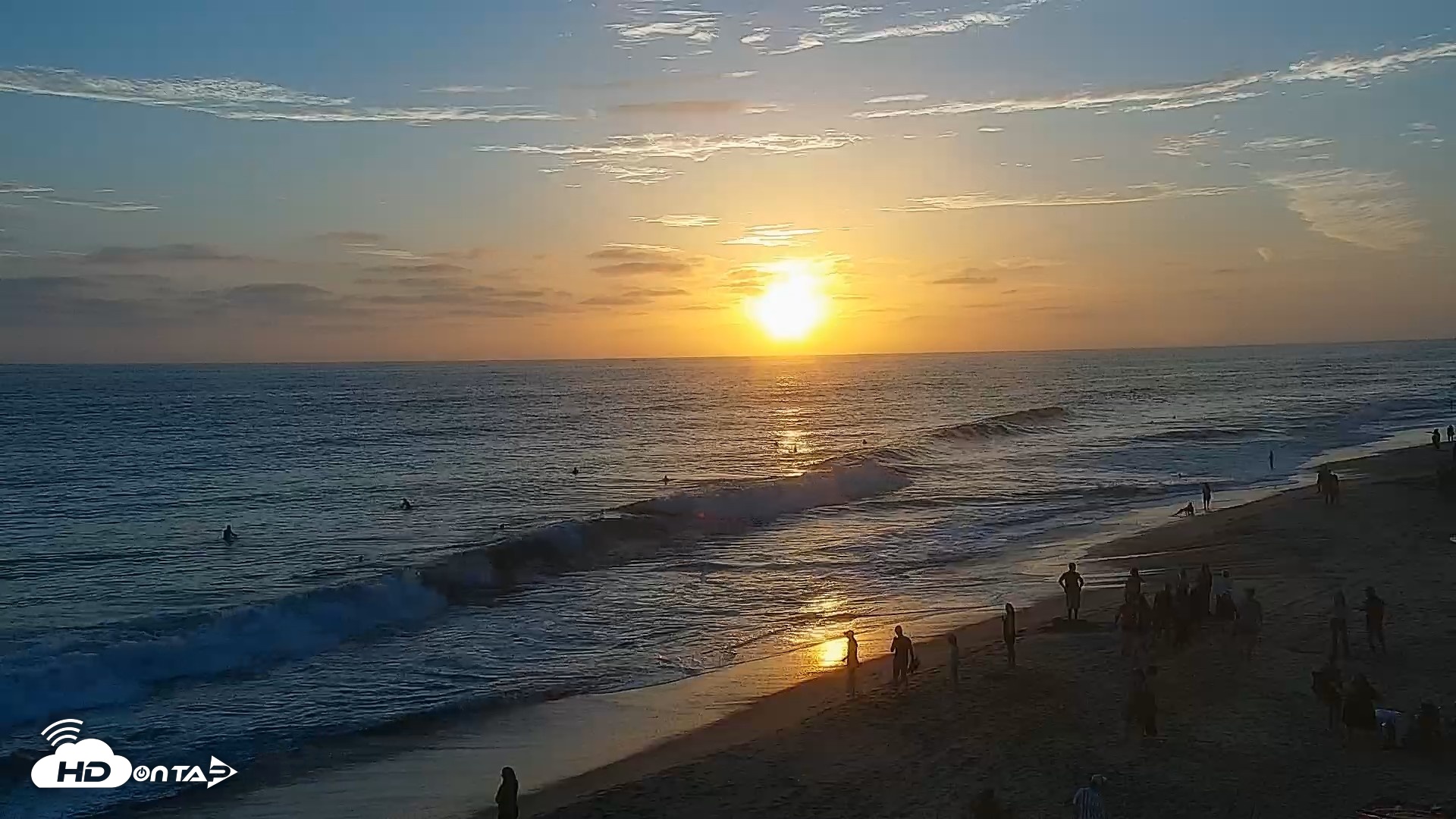 Snapshot of Carlsbad Beach Surf Live Webcam taken Jul 24, 2026, 7:44pm PDT