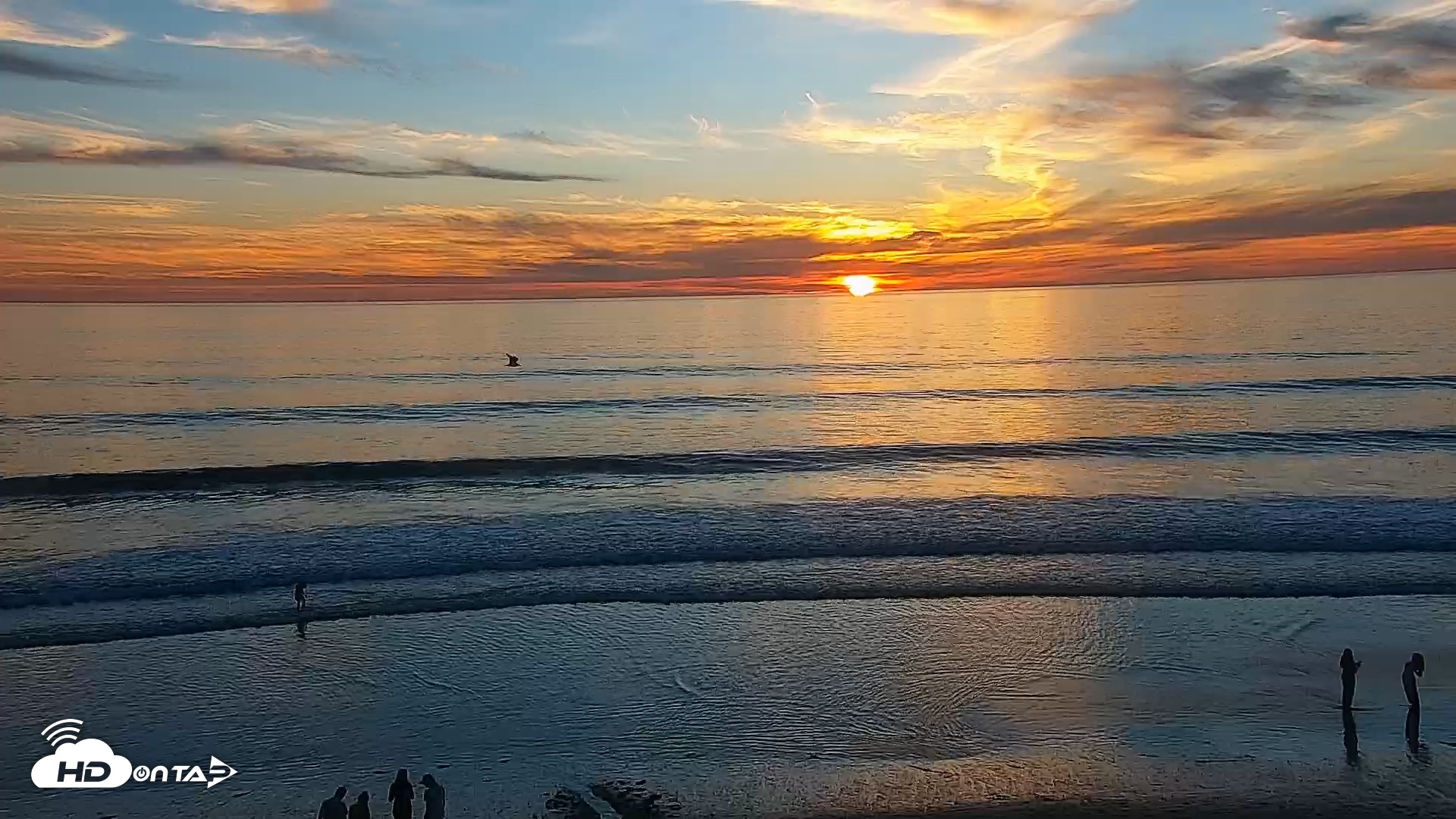 Snapshot of Carlsbad Beach Surf Live Webcam taken Jan 17, 2026, 5:06pm PST