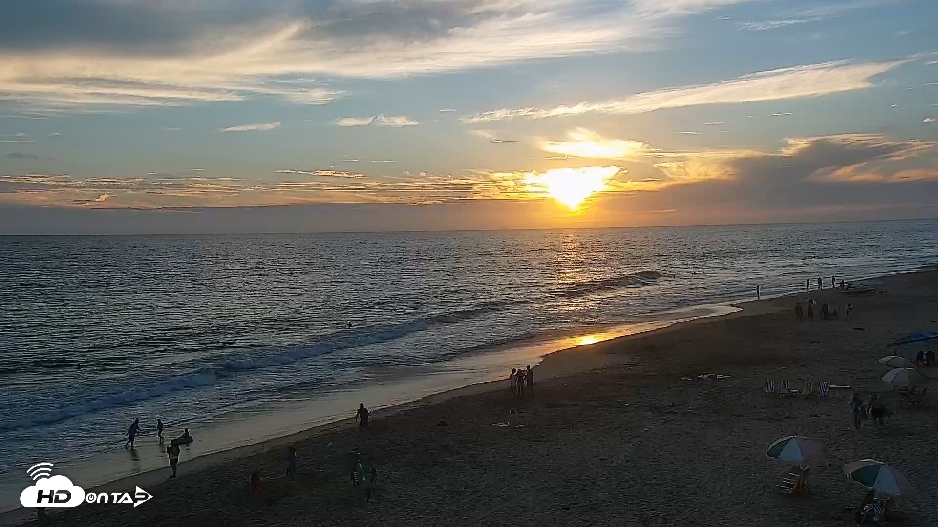 Snapshot of Carlsbad Beach Surf Live Webcam taken Jul 4, 2026, 7:51pm PDT