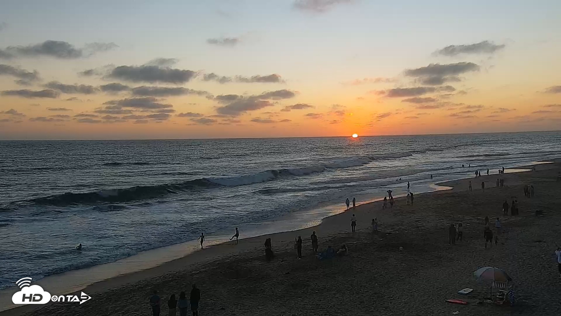 Snapshot of Carlsbad Beach Surf Live Webcam taken Jul 6, 2026, 8:03pm PDT