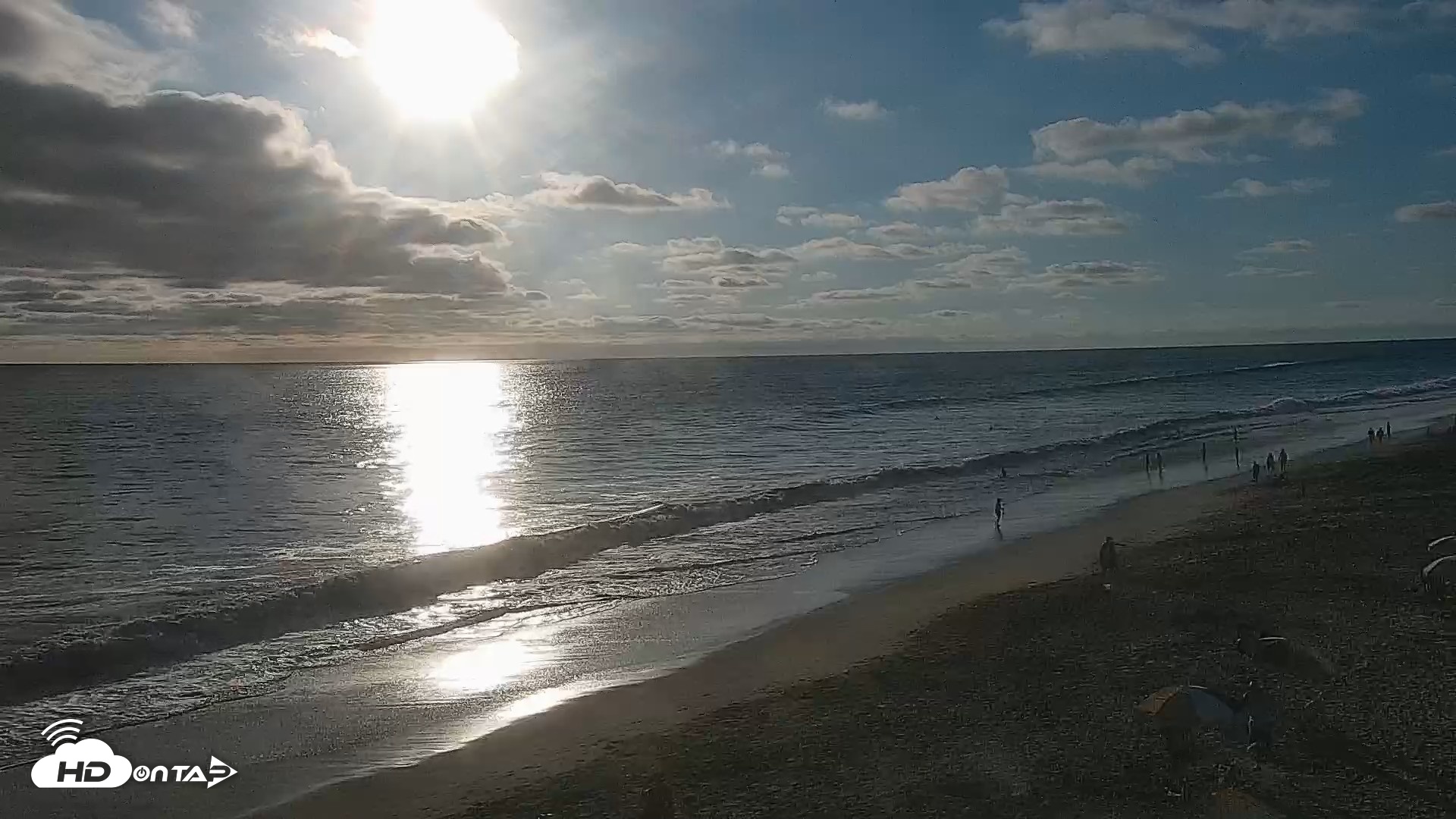 Snapshot of Carlsbad Beach Surf Live Webcam taken Aug 14, 2026, 6:40pm PDT