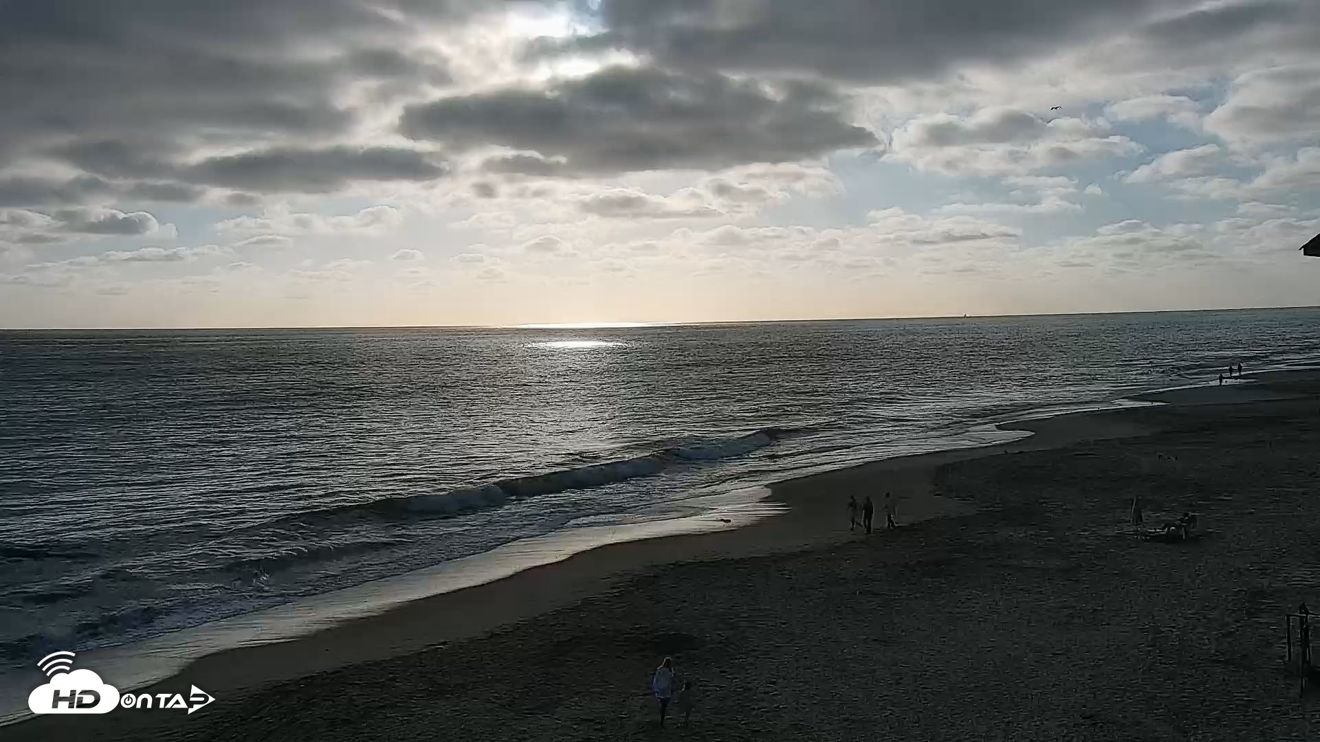 Snapshot of Carlsbad Beach Surf Live Webcam taken Jul 1, 2026, 6:49pm PDT