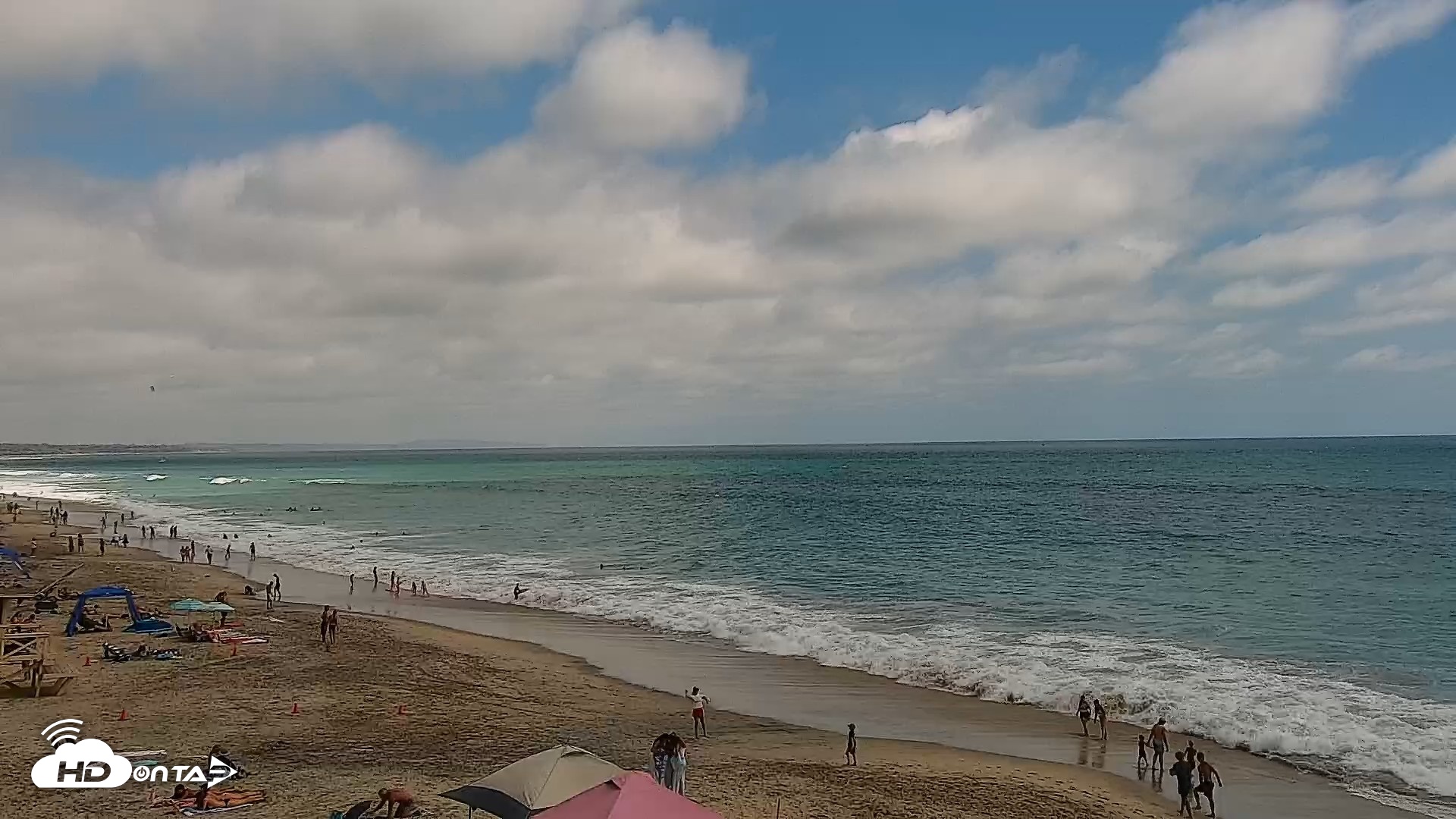 Snapshot of Carlsbad Beach Surf Live Webcam taken Jul 1, 2026, 3:20pm PDT
