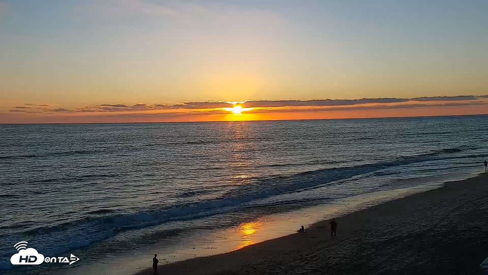 Snapshot of Carlsbad Beach Surf Live Webcam taken Sep 2, 2026, 7:05pm PDT