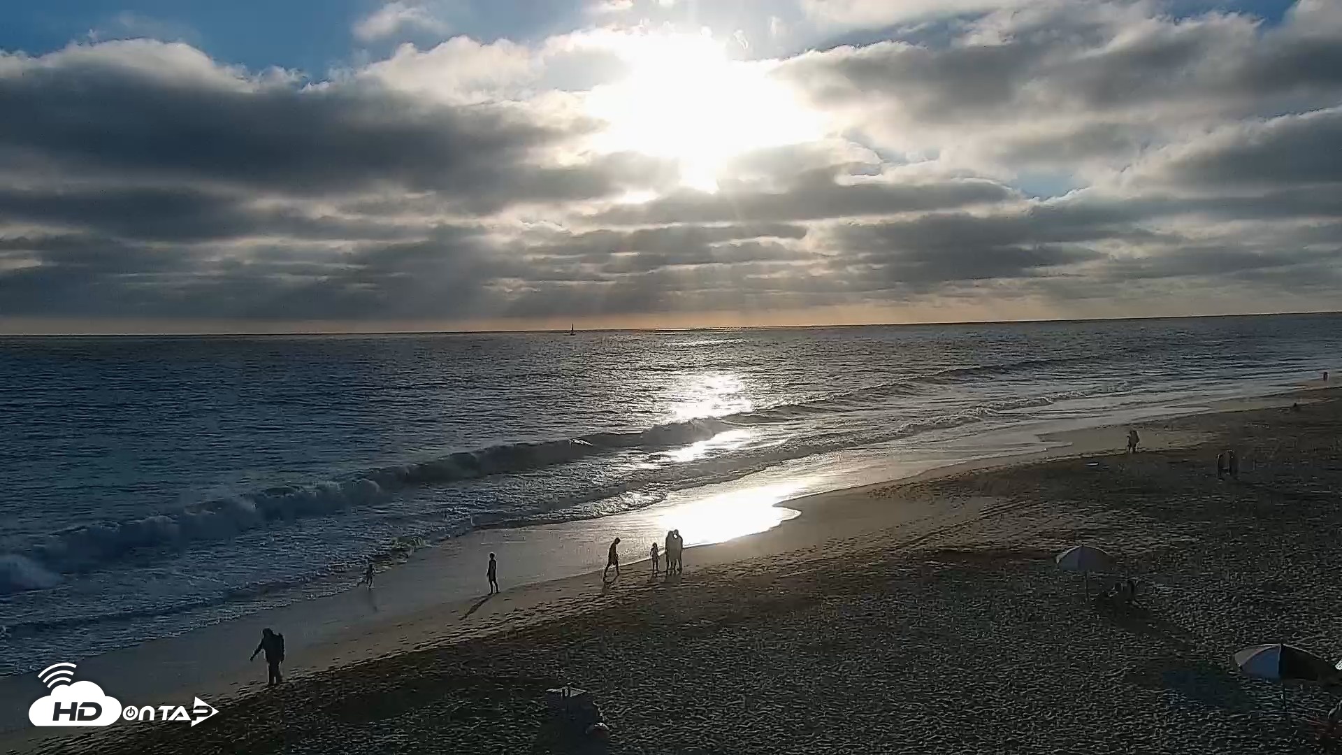 Snapshot of Carlsbad Beach Surf Live Webcam taken Jul 5, 2026, 7:14pm PDT