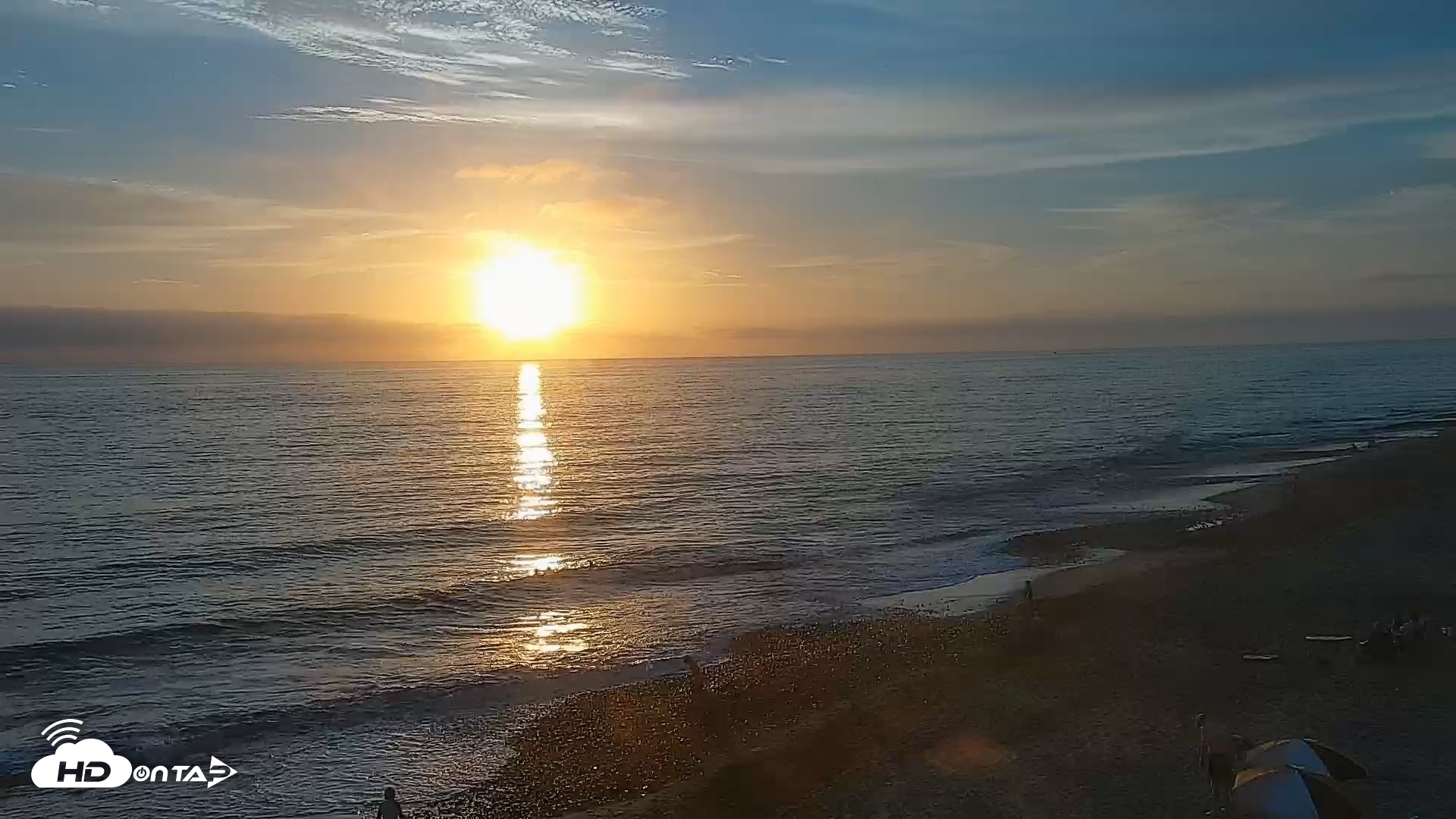 Snapshot of Carlsbad Beach Surf Live Webcam taken Aug 21, 2026, 7:15pm PDT