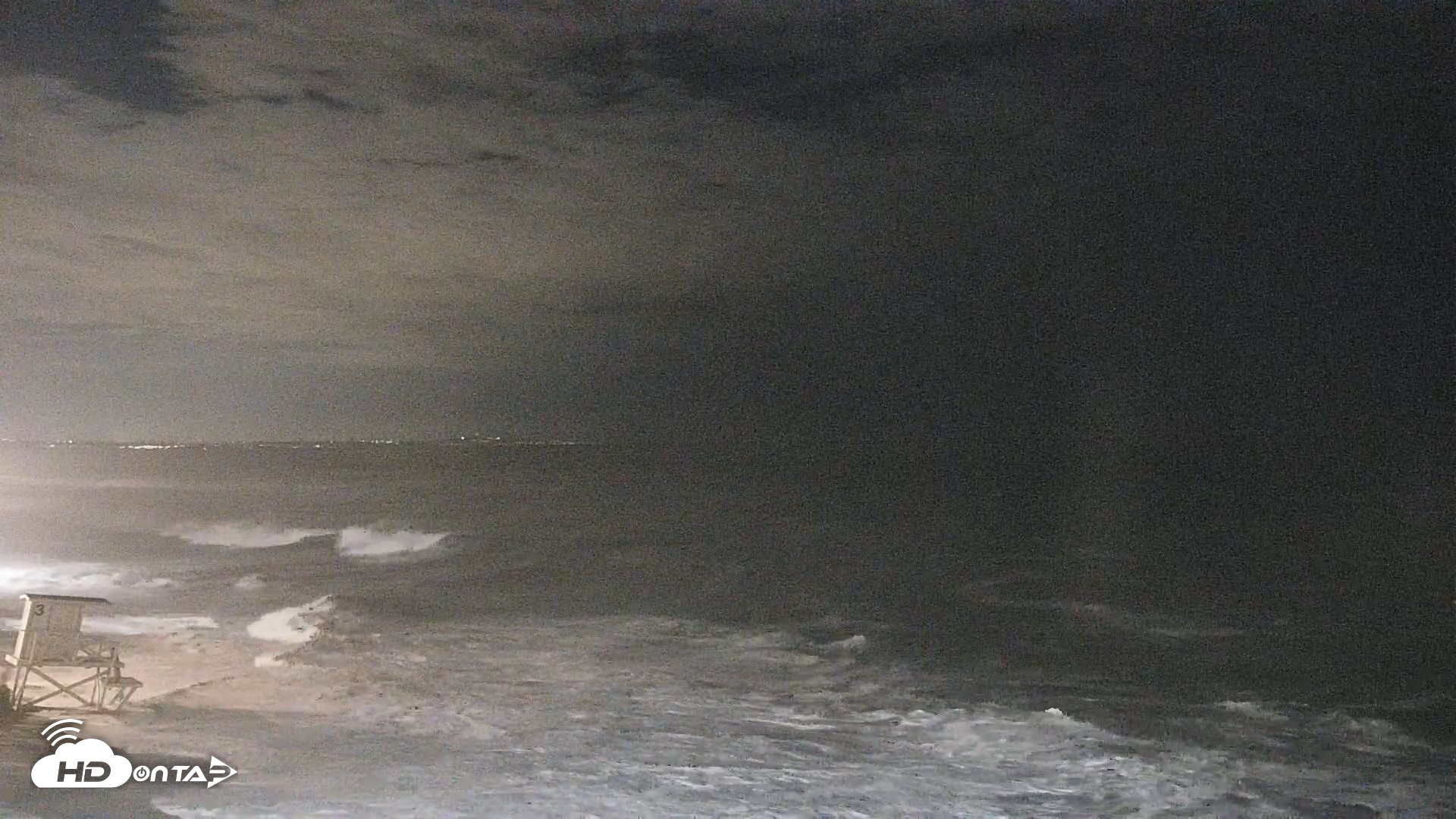 Snapshot of Carlsbad Beach Surf Live Webcam taken Sep 8, 2026, 8:00pm PDT