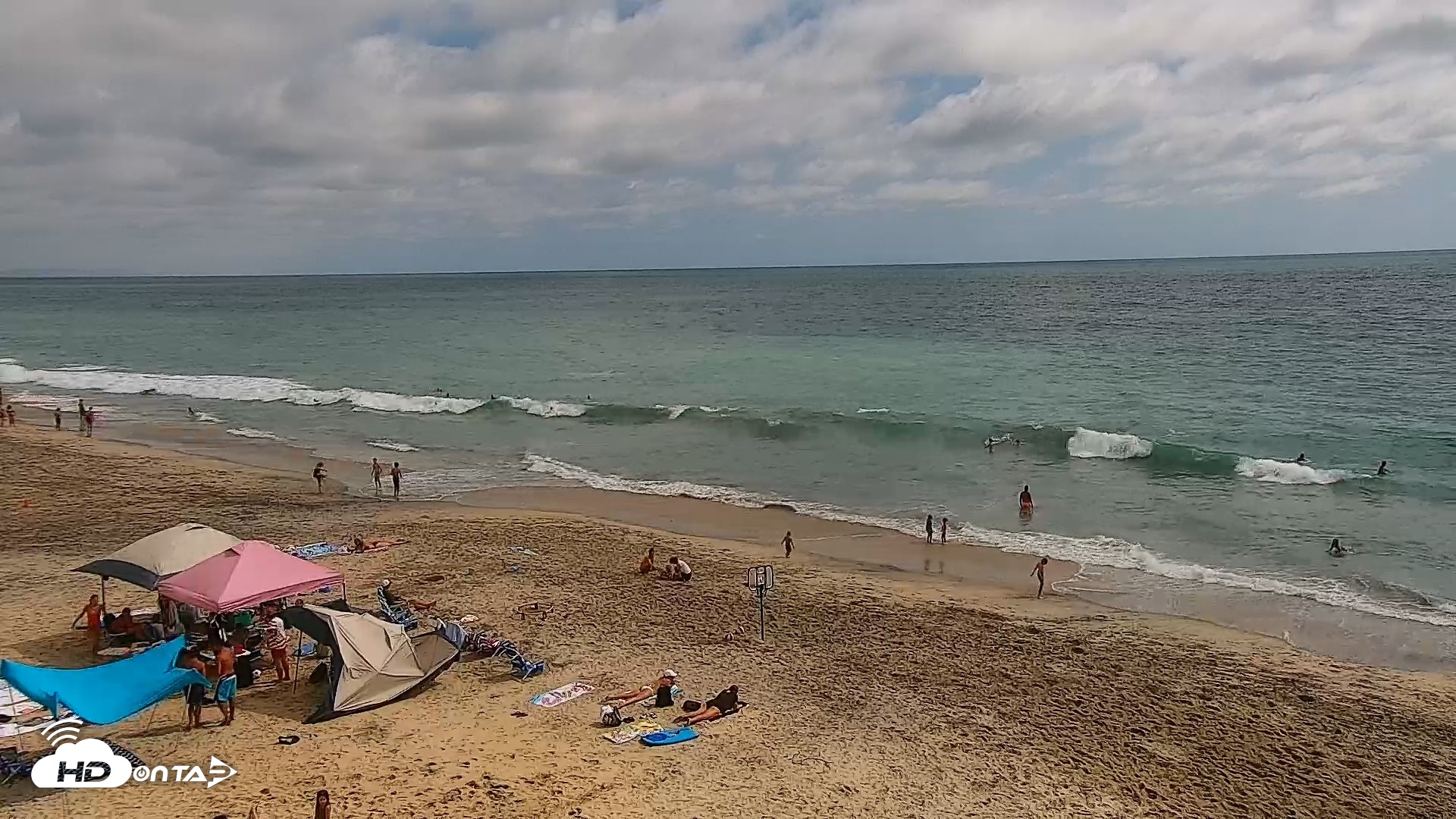 Snapshot of Carlsbad Beach Surf Live Webcam taken Jul 1, 2026, 3:54pm PDT
