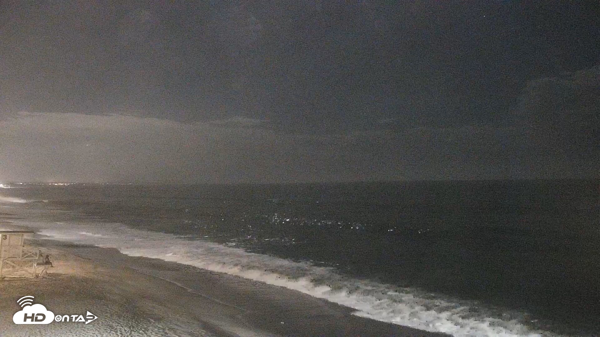 Snapshot of Carlsbad Beach Surf Live Webcam taken Aug 23, 2026, 9:10pm PDT