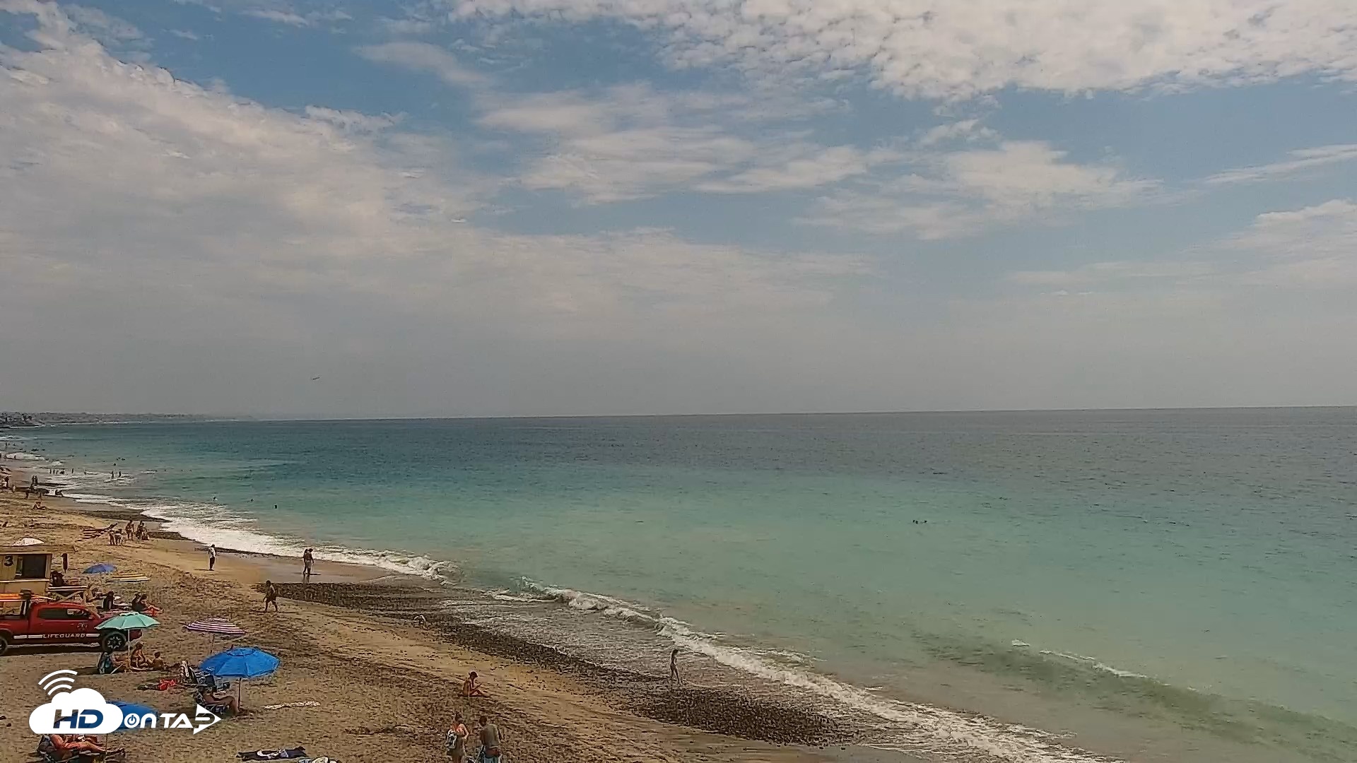 Snapshot of Carlsbad Beach Surf Live Webcam taken Aug 5, 2026, 2:59pm PDT