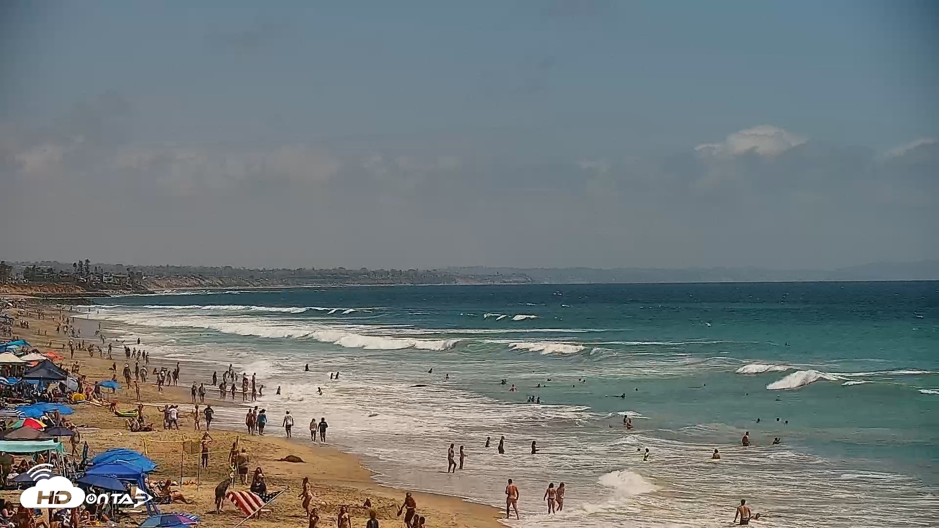 Snapshot of Carlsbad Beach Surf Live Webcam taken Jun 30, 2026, 2:46pm PDT
