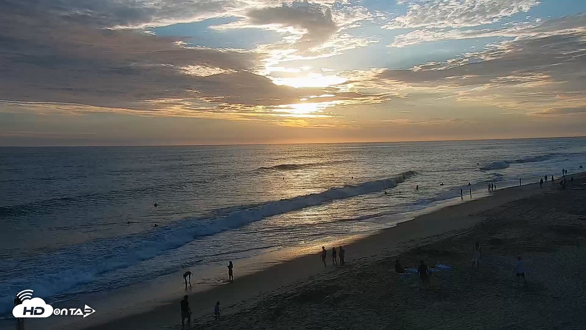 Snapshot of Carlsbad Beach Surf Live Webcam taken Jul 20, 2026, 7:29pm PDT