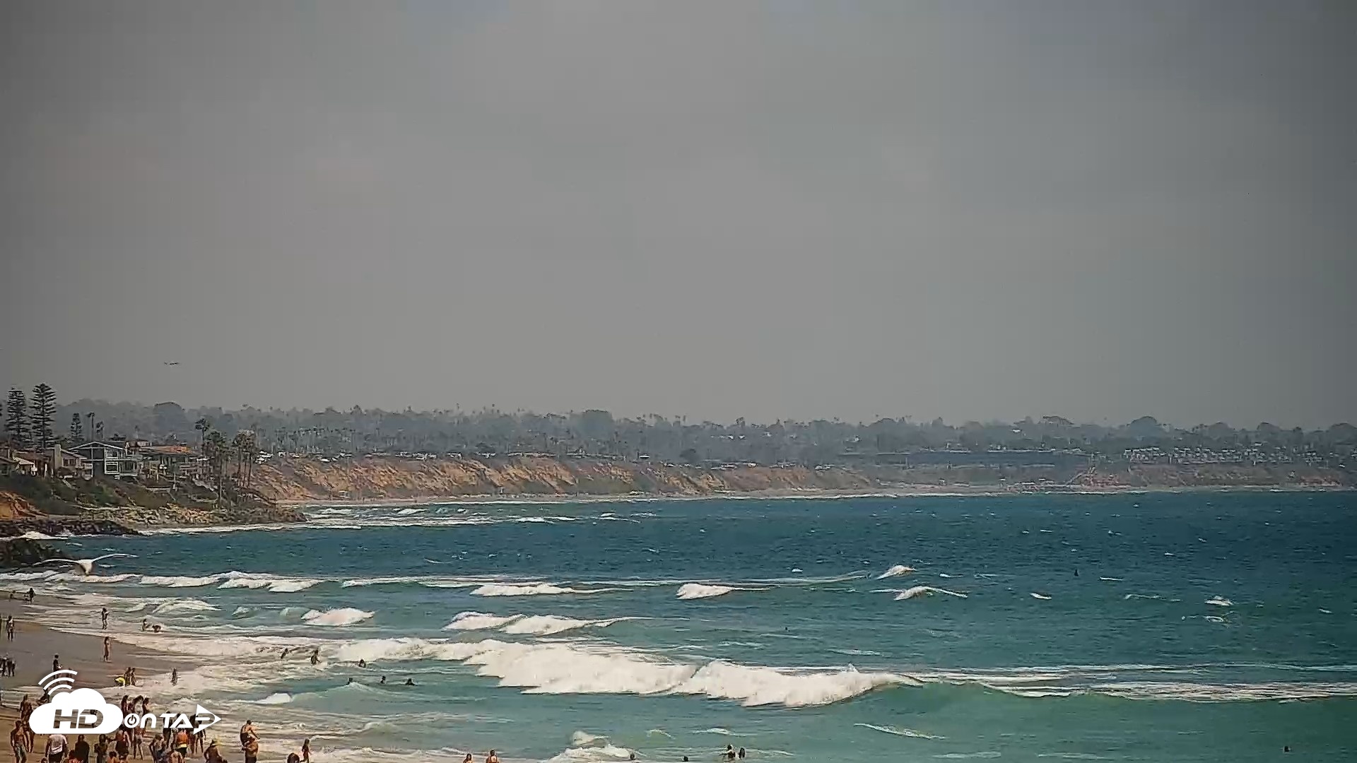 Snapshot of Carlsbad Beach Surf Live Webcam taken Jun 30, 2026, 3:04pm PDT