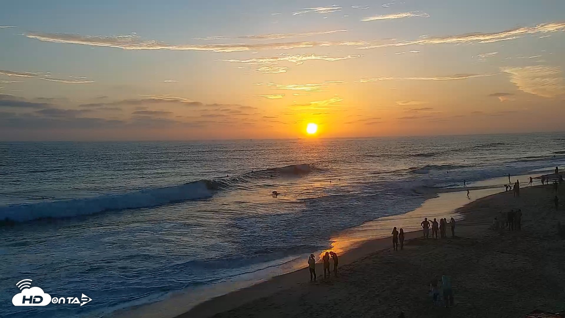 Snapshot of Carlsbad Beach Surf Live Webcam taken Jul 24, 2026, 7:49pm PDT