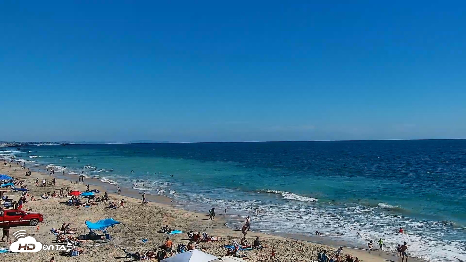 Snapshot of Carlsbad Beach Surf Live Webcam taken Jul 2, 2026, 4:28pm PDT