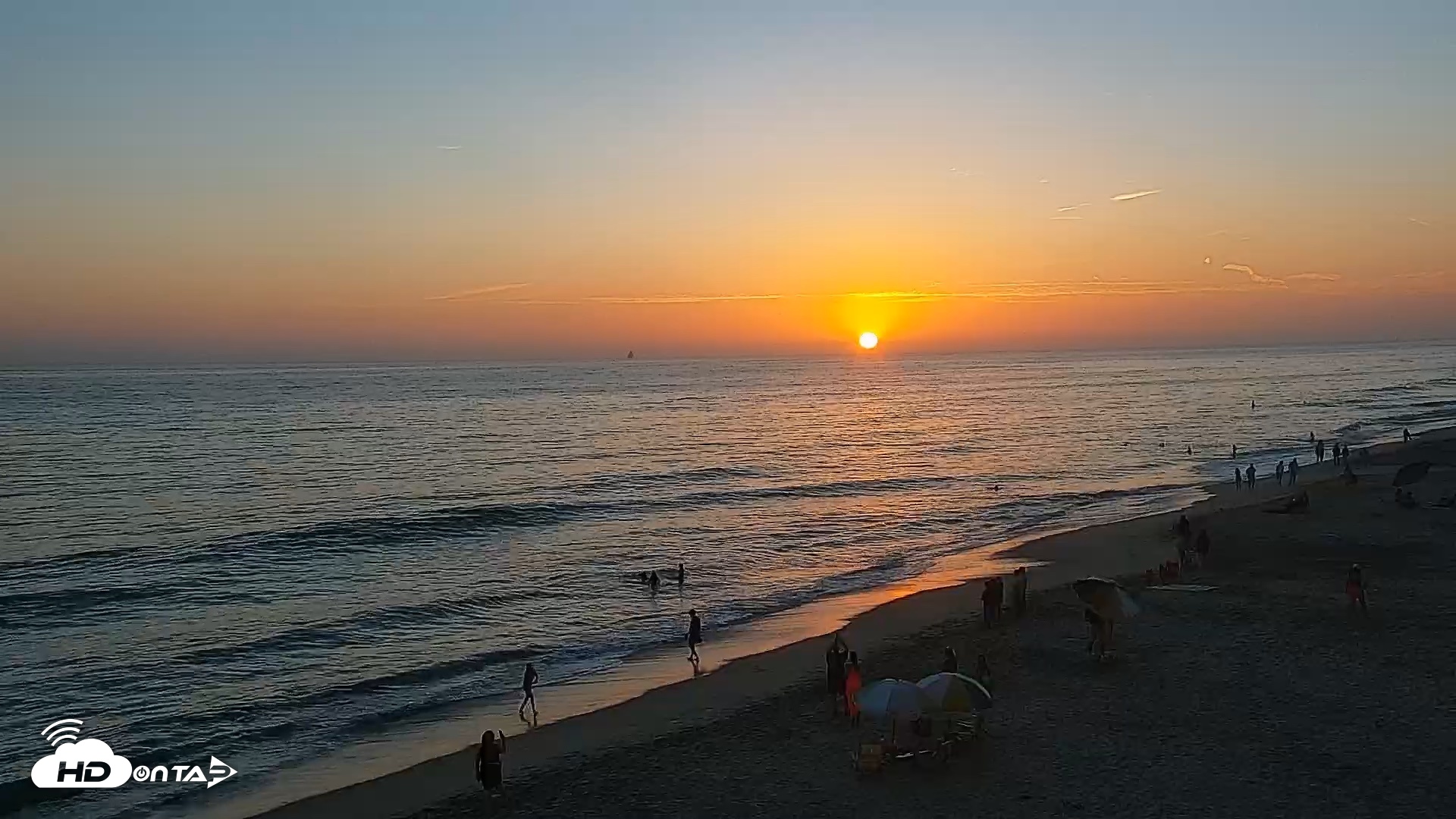 Snapshot of Carlsbad Beach Surf Live Webcam taken Jul 15, 2026, 7:56pm PDT