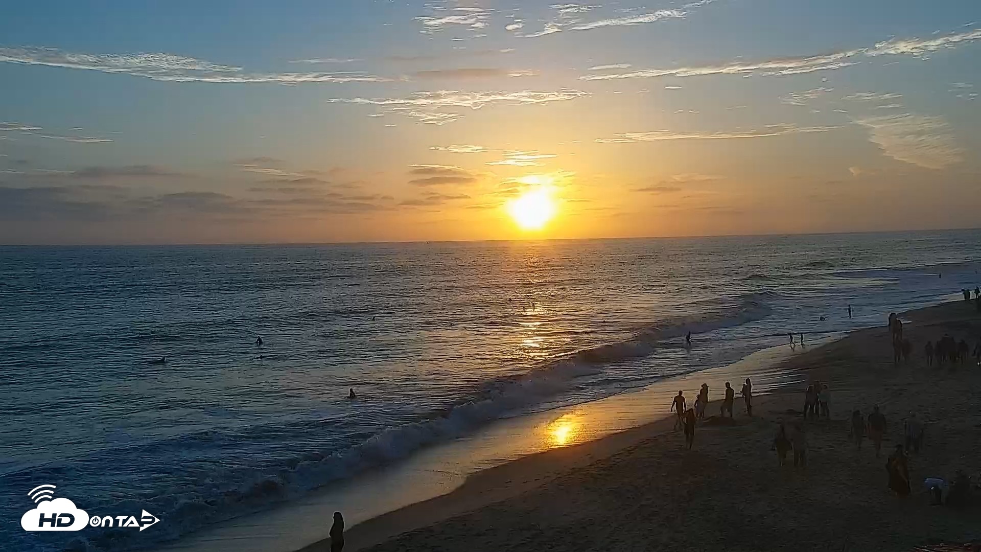 Snapshot of Carlsbad Beach Surf Live Webcam taken Jul 24, 2026, 7:44pm PDT