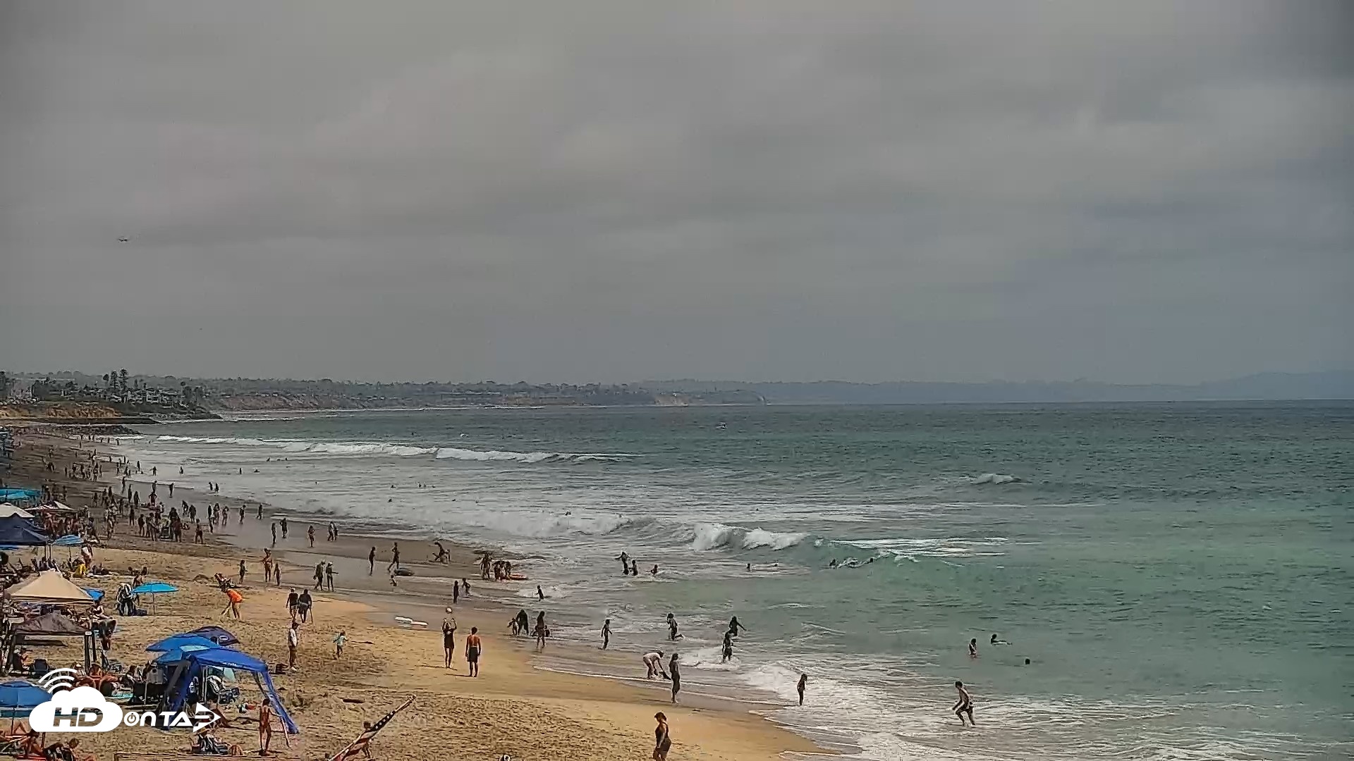 Snapshot of Carlsbad Beach Surf Live Webcam taken Jul 1, 2026, 3:13pm PDT