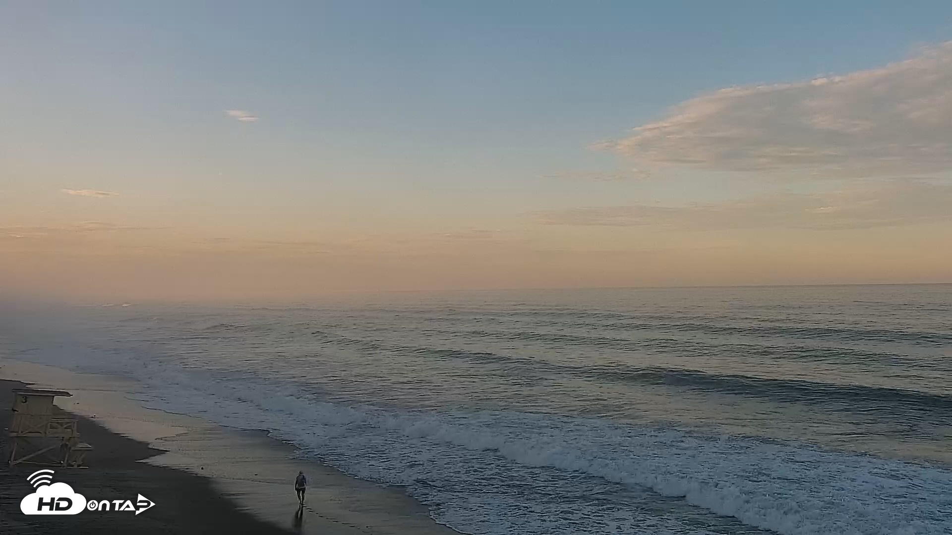 Snapshot of Carlsbad Beach Surf Live Webcam taken Sep 9, 2026, 7:06am PDT