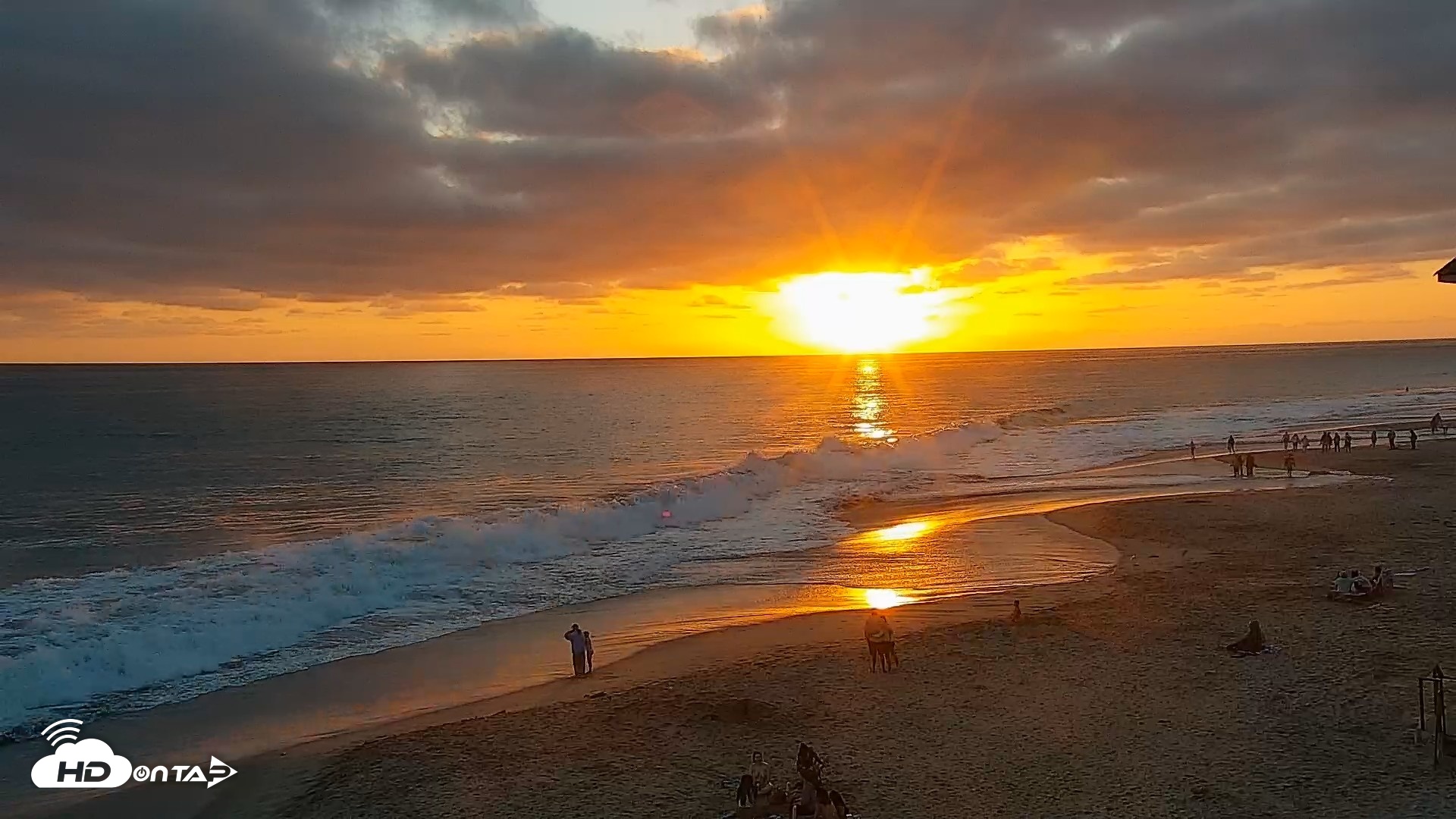 Snapshot of Carlsbad Beach Surf Live Webcam taken Jul 1, 2026, 7:54pm PDT