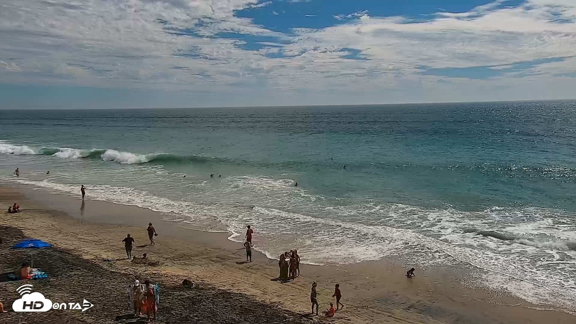 Snapshot of Carlsbad Beach Surf Live Webcam taken Sep 7, 2026, 2:48pm PDT