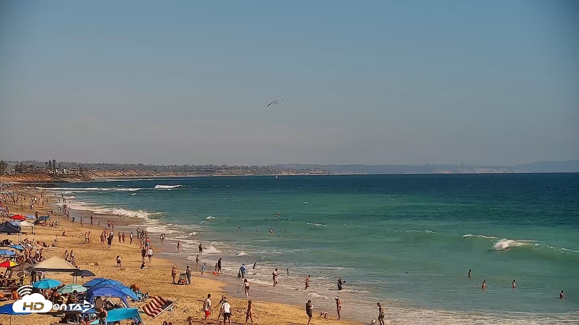 Snapshot of Carlsbad Beach Surf Live Webcam taken Jul 2, 2026, 4:29pm PDT