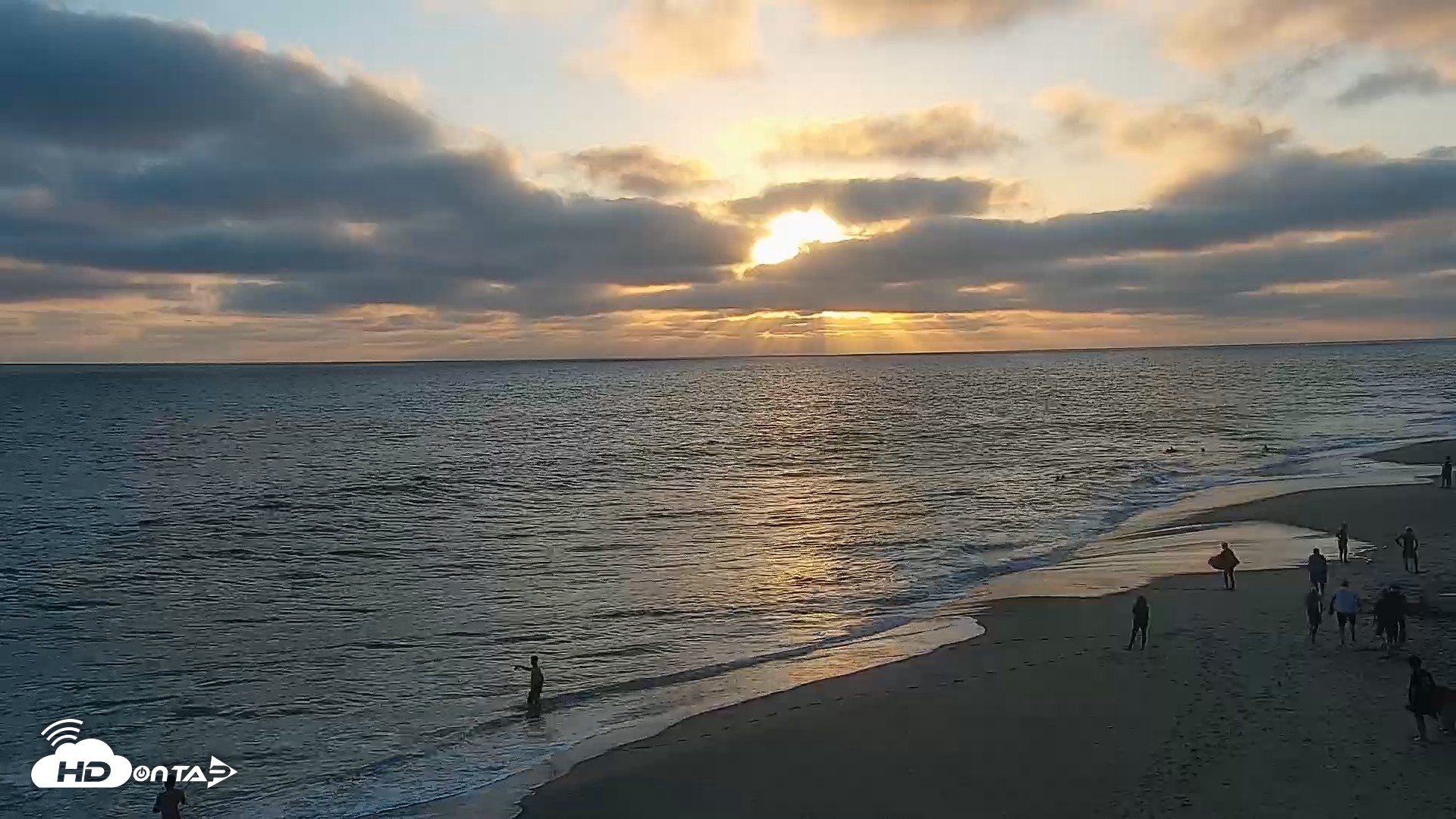 Snapshot of Carlsbad Beach Surf Live Webcam taken Jul 13, 2026, 7:41pm PDT