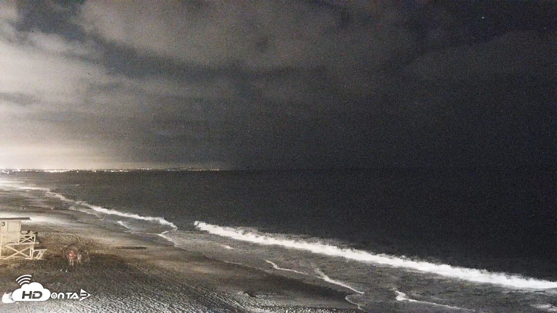 Snapshot of Carlsbad Beach Surf Live Webcam taken Sep 1, 2026, 8:47pm PDT